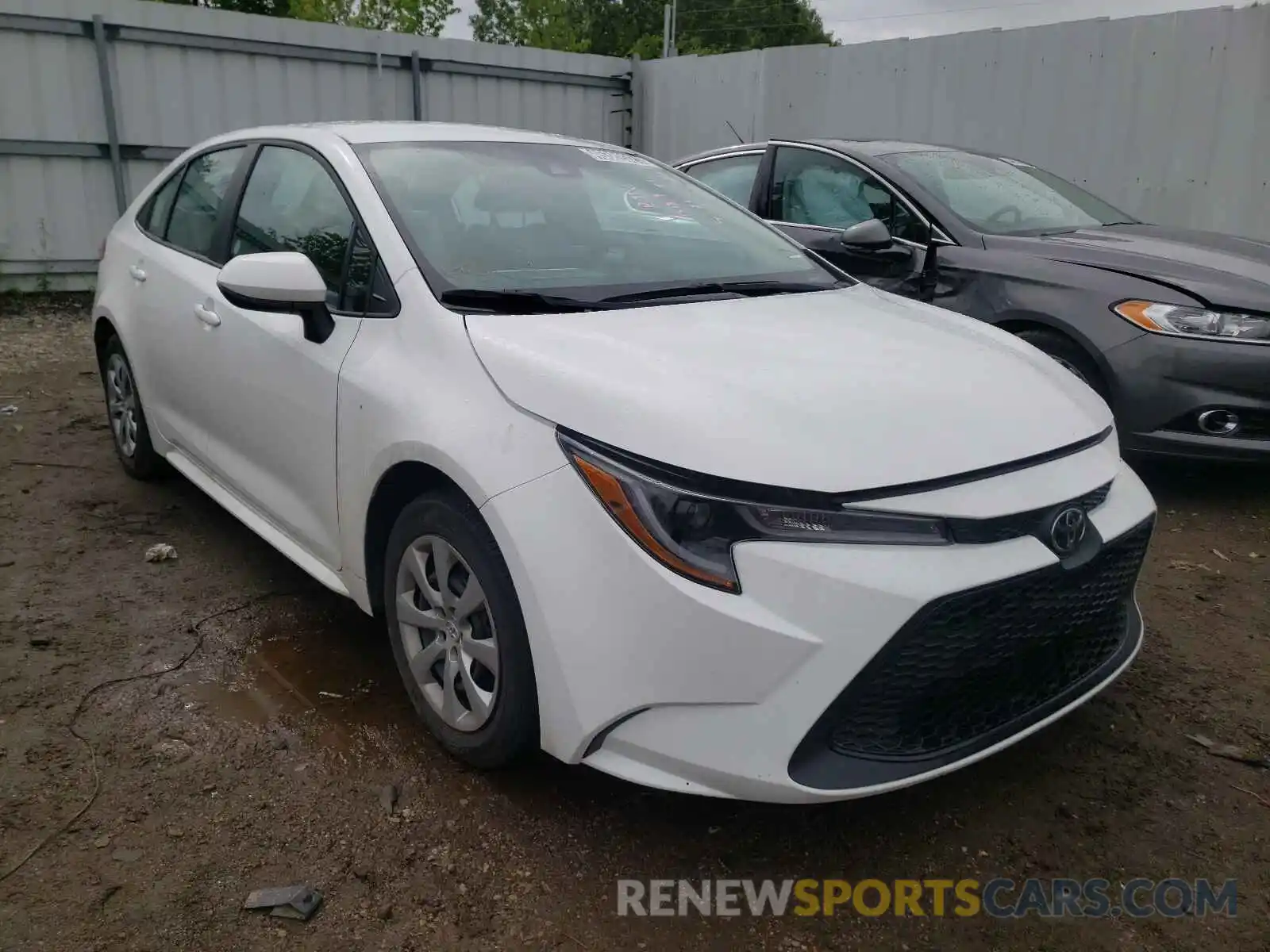 1 Photograph of a damaged car 5YFEPMAE0MP215439 TOYOTA COROLLA 2021