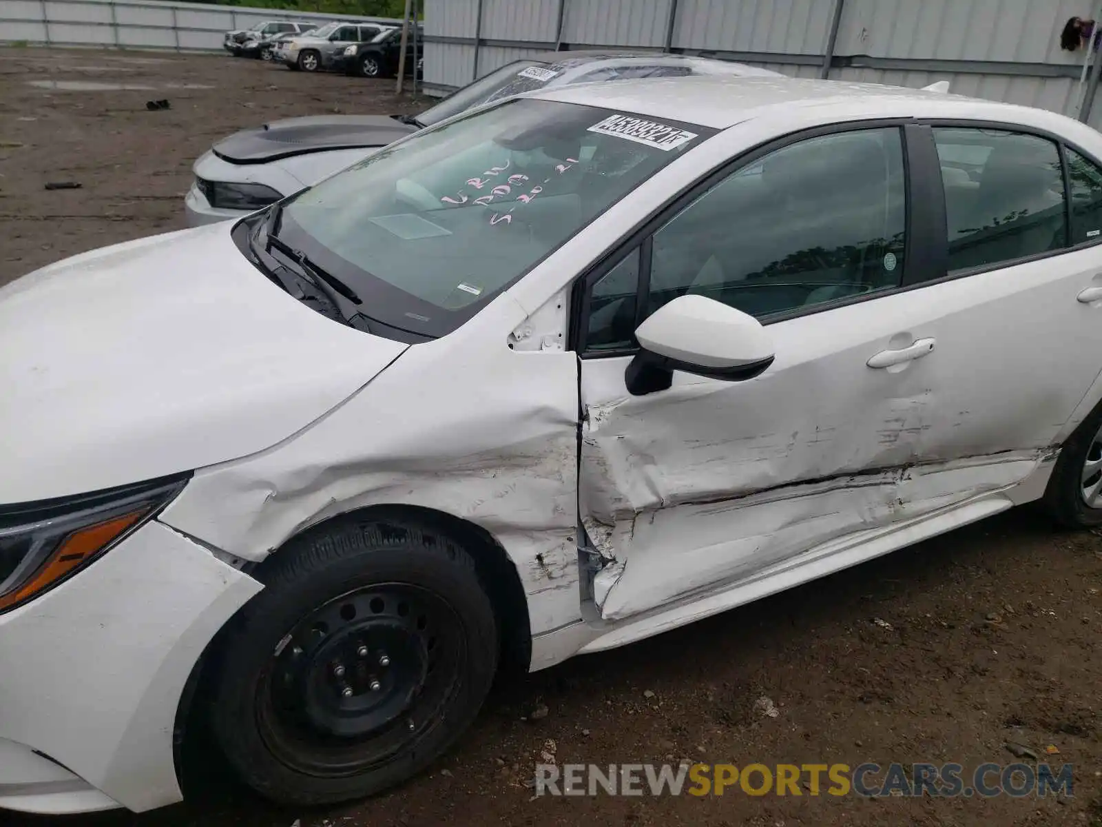 9 Photograph of a damaged car 5YFEPMAE0MP215439 TOYOTA COROLLA 2021