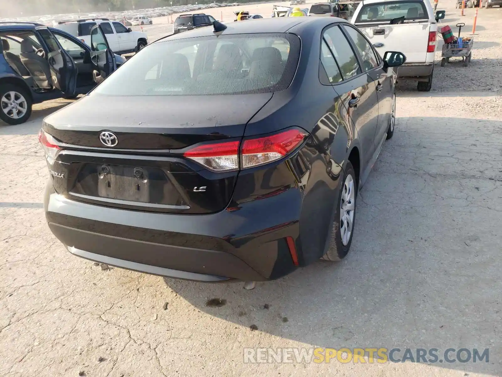 4 Photograph of a damaged car 5YFEPMAE0MP217823 TOYOTA COROLLA 2021