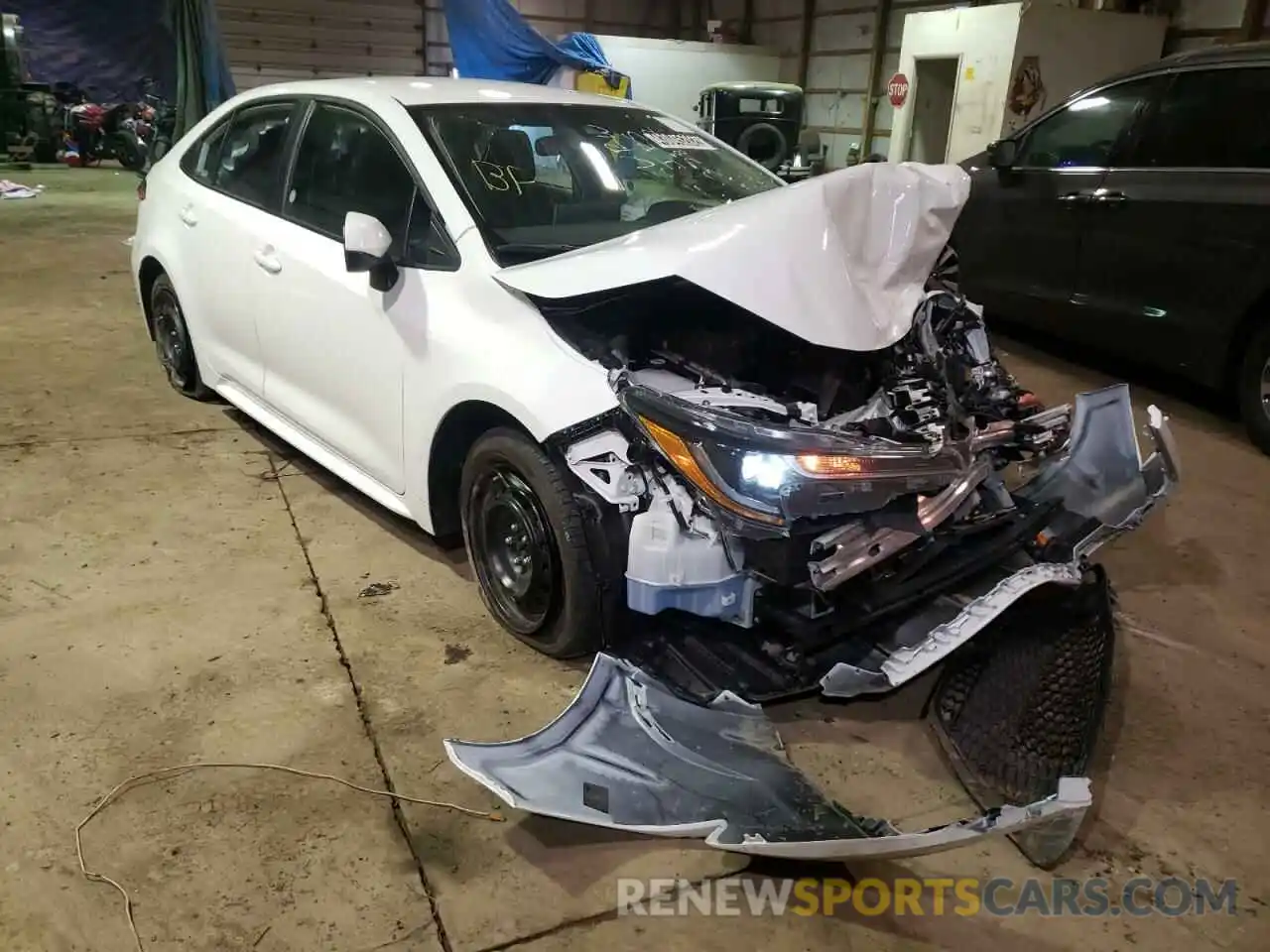 1 Photograph of a damaged car 5YFEPMAE0MP218566 TOYOTA COROLLA 2021