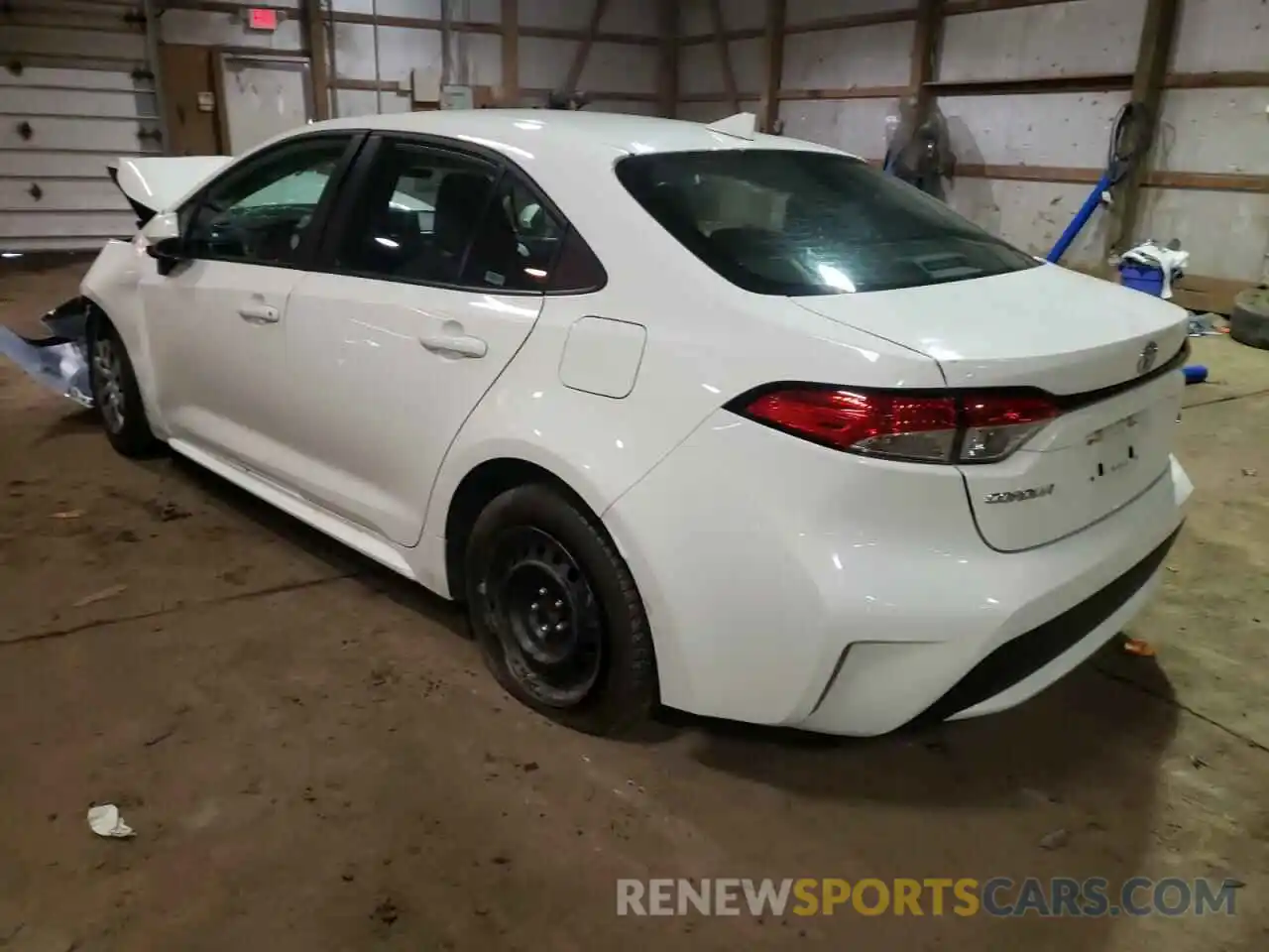 3 Photograph of a damaged car 5YFEPMAE0MP218566 TOYOTA COROLLA 2021