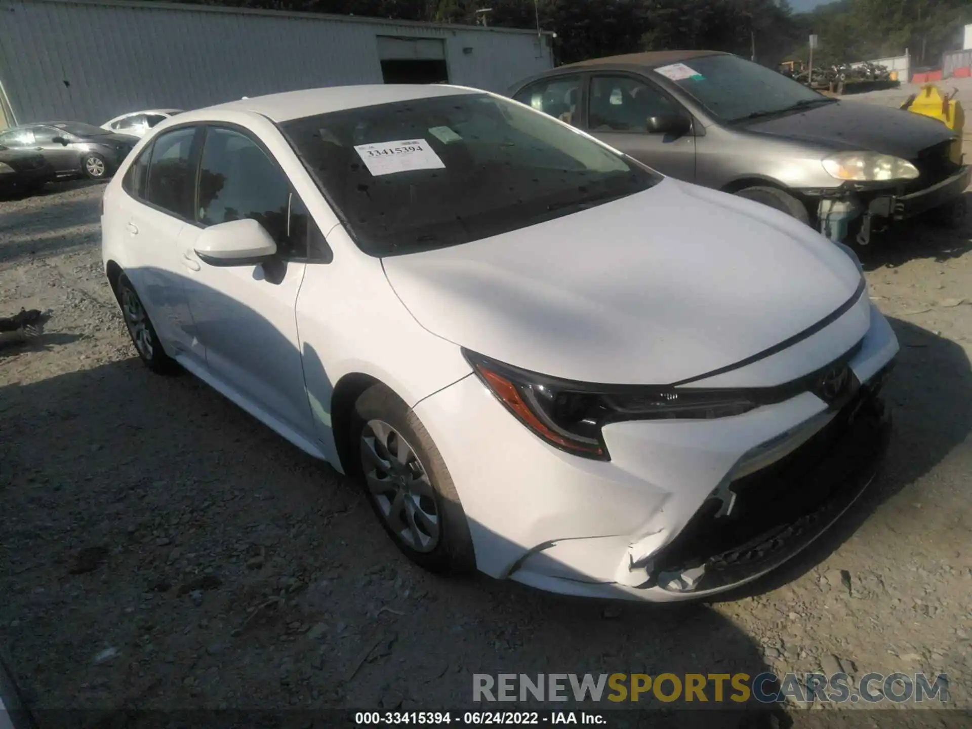 1 Photograph of a damaged car 5YFEPMAE0MP218776 TOYOTA COROLLA 2021