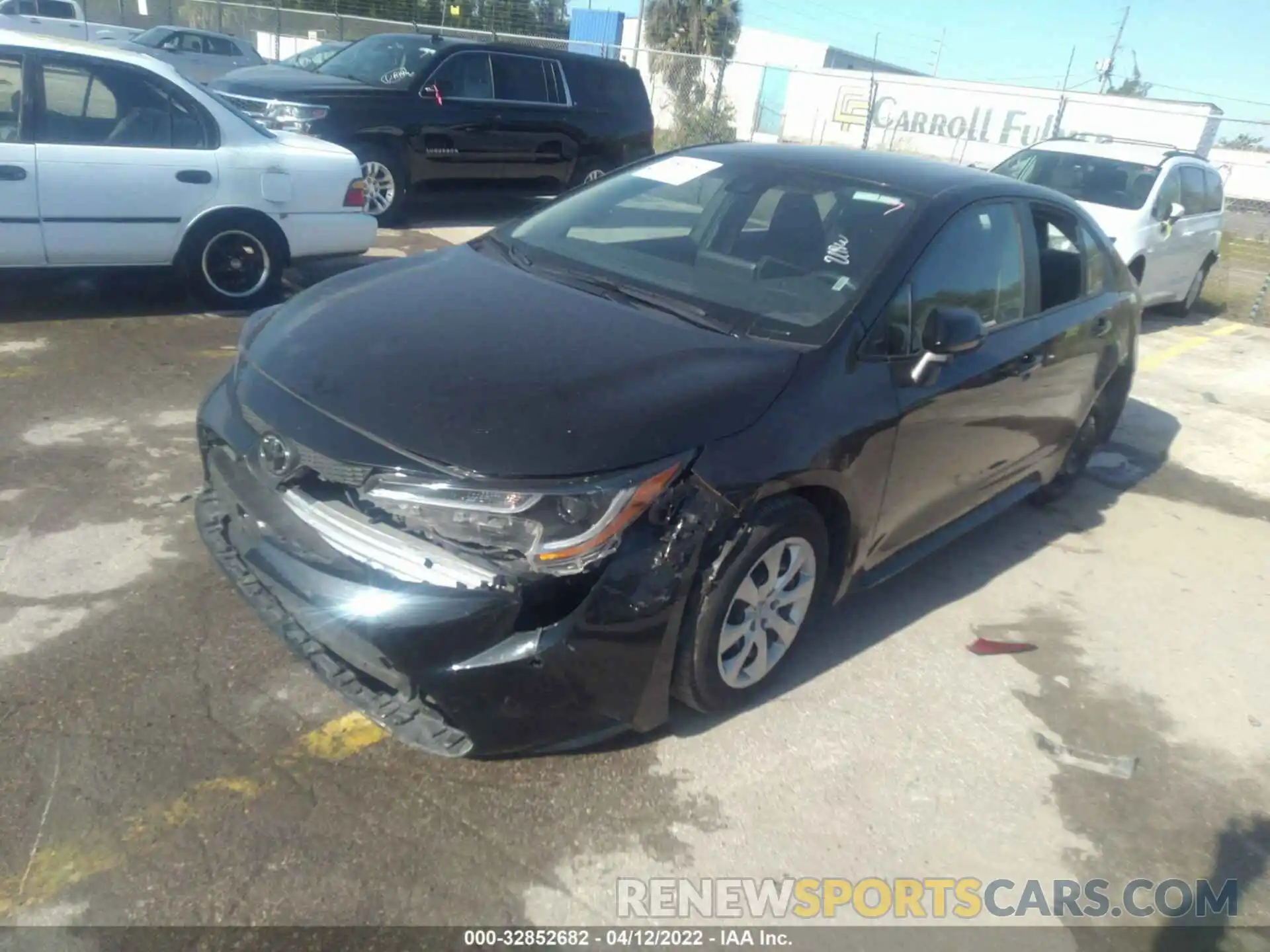 2 Photograph of a damaged car 5YFEPMAE0MP220088 TOYOTA COROLLA 2021