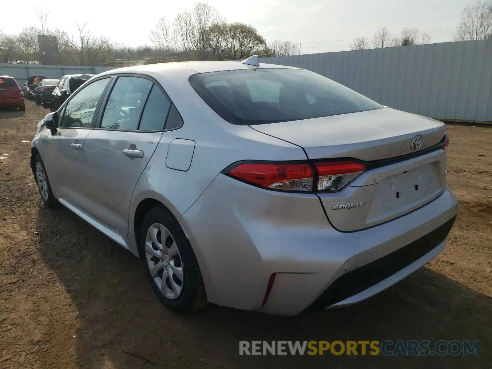 3 Photograph of a damaged car 5YFEPMAE0MP221046 TOYOTA COROLLA 2021