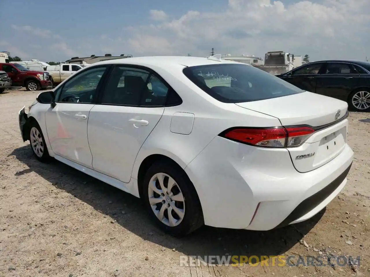 3 Photograph of a damaged car 5YFEPMAE0MP221161 TOYOTA COROLLA 2021