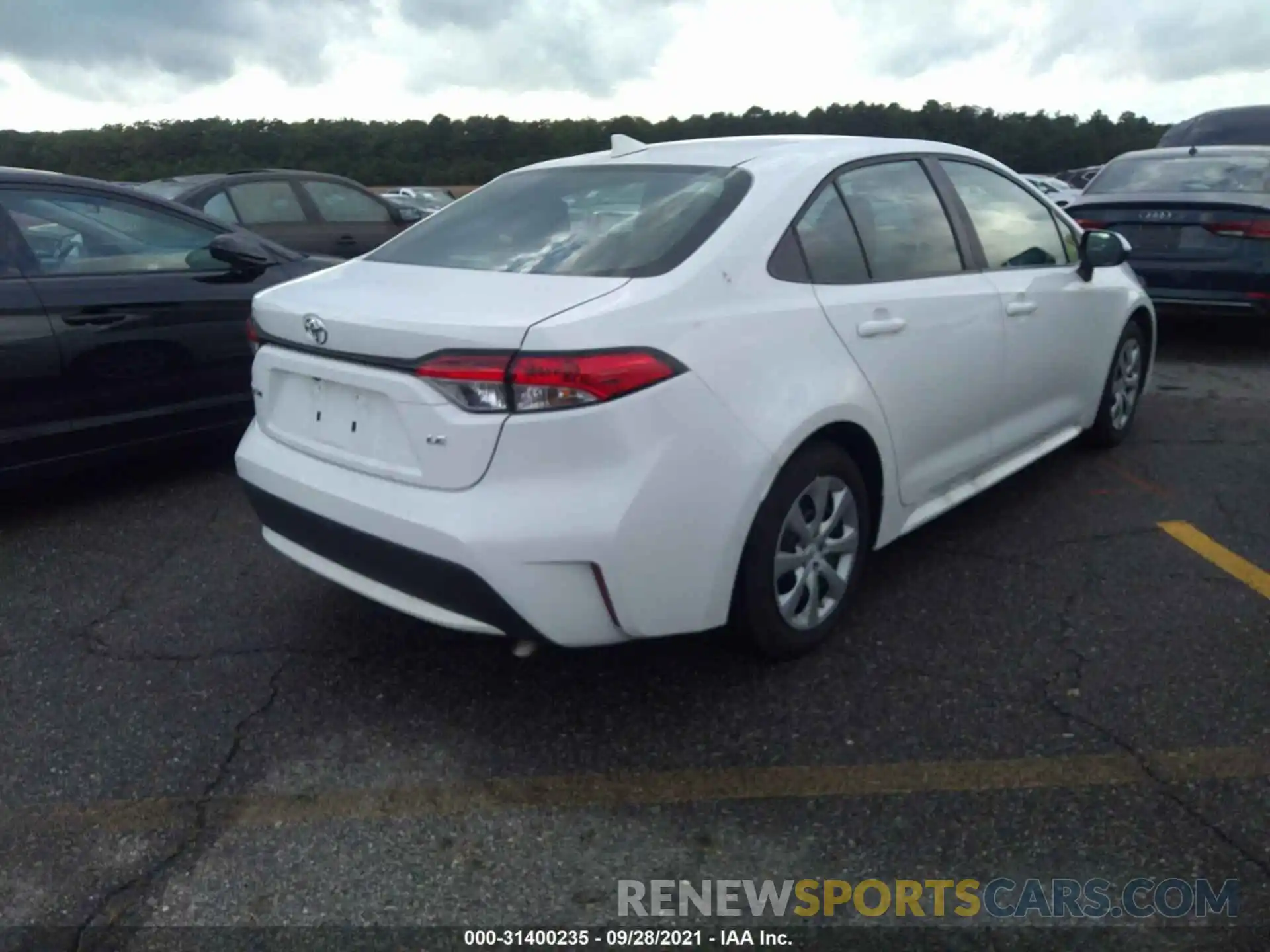 4 Photograph of a damaged car 5YFEPMAE0MP222746 TOYOTA COROLLA 2021