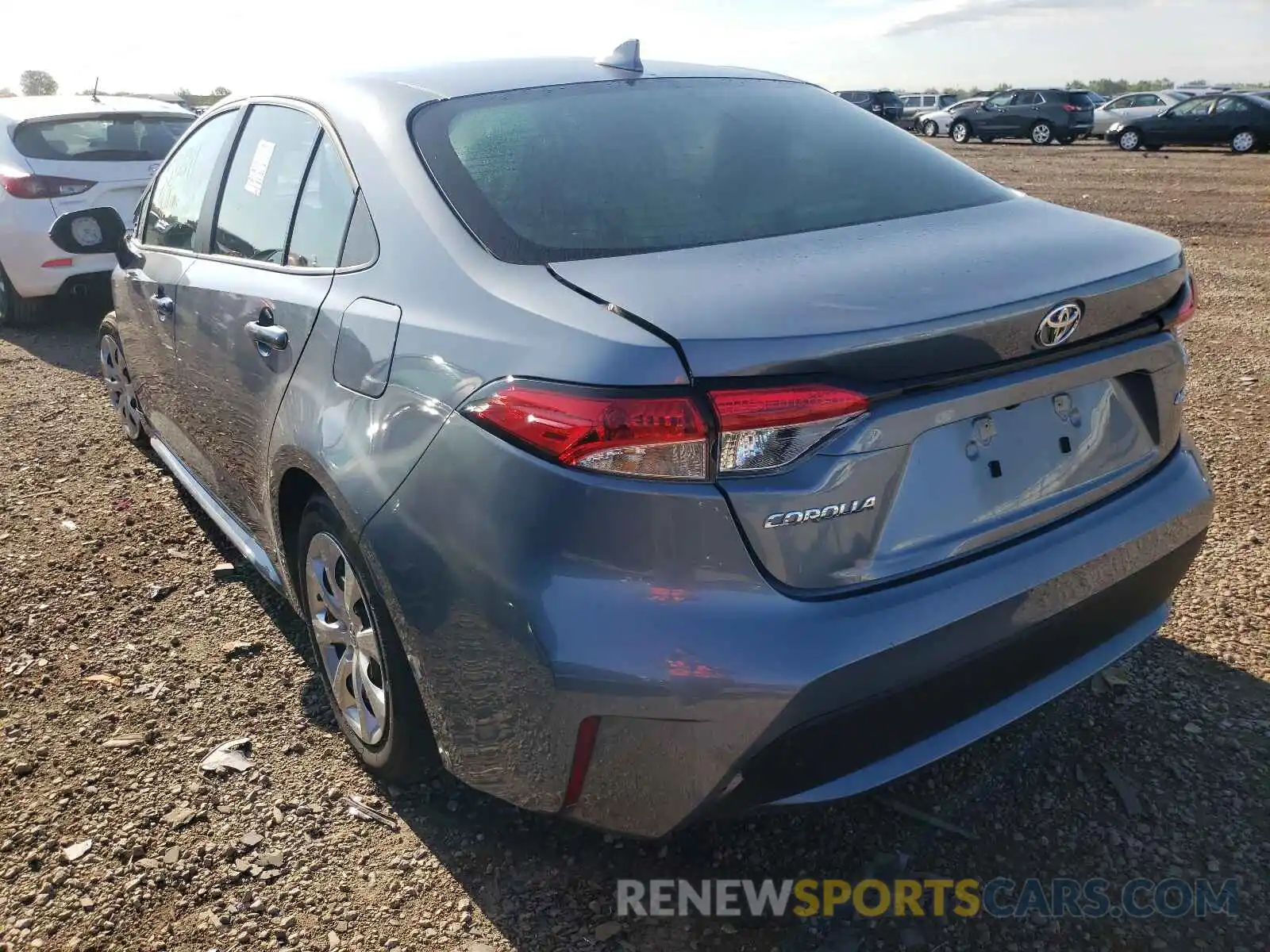 3 Photograph of a damaged car 5YFEPMAE0MP223296 TOYOTA COROLLA 2021