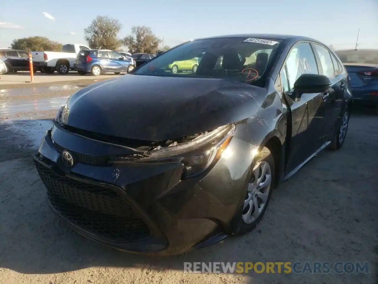 2 Photograph of a damaged car 5YFEPMAE0MP225047 TOYOTA COROLLA 2021