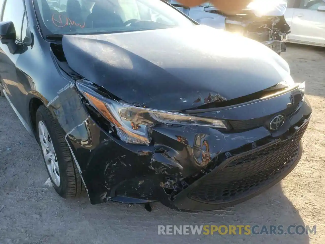 9 Photograph of a damaged car 5YFEPMAE0MP225047 TOYOTA COROLLA 2021