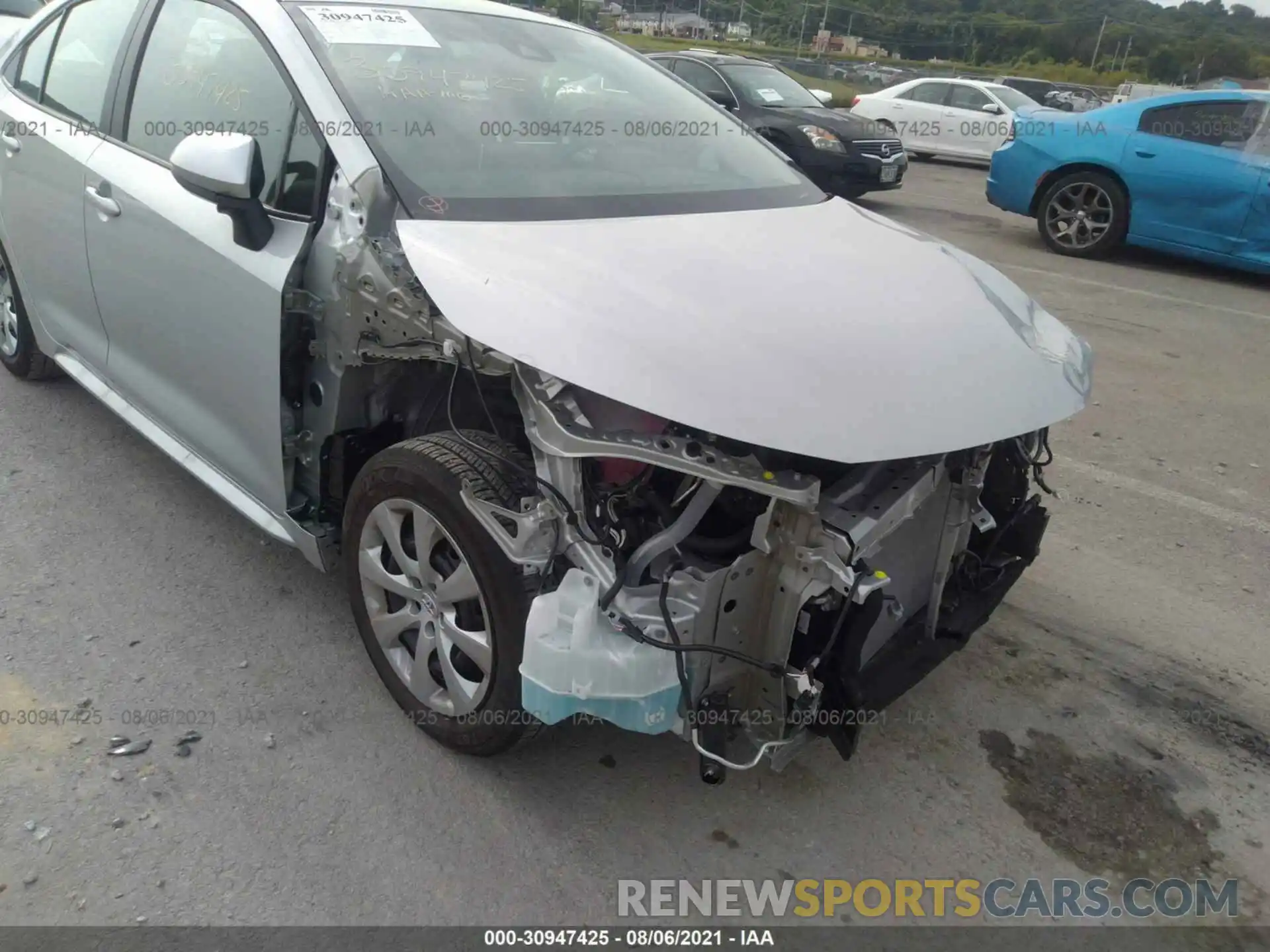 6 Photograph of a damaged car 5YFEPMAE0MP225727 TOYOTA COROLLA 2021