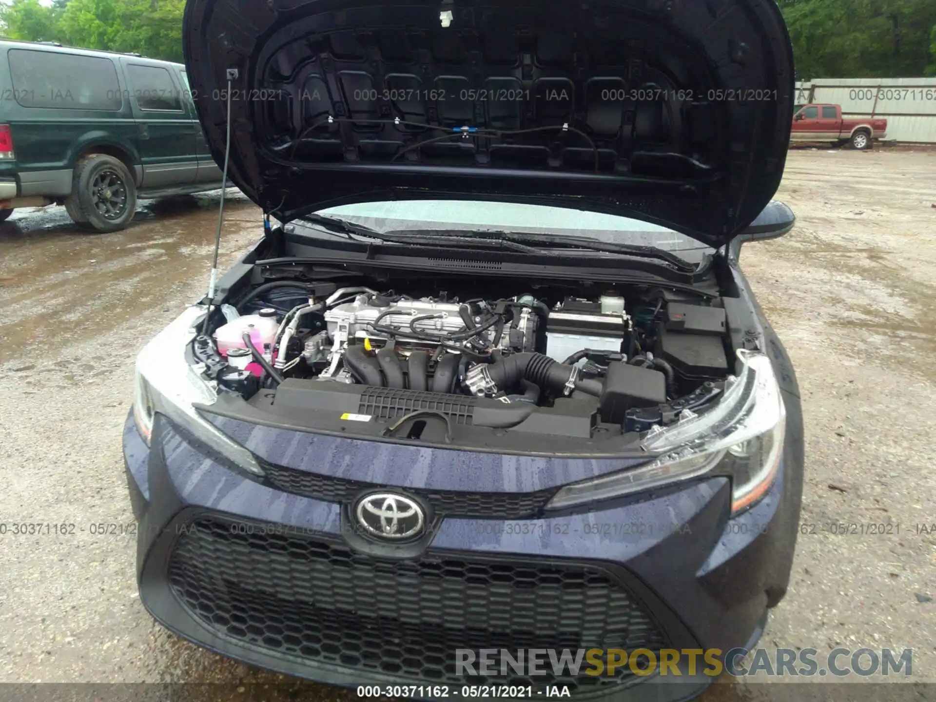 10 Photograph of a damaged car 5YFEPMAE0MP226196 TOYOTA COROLLA 2021