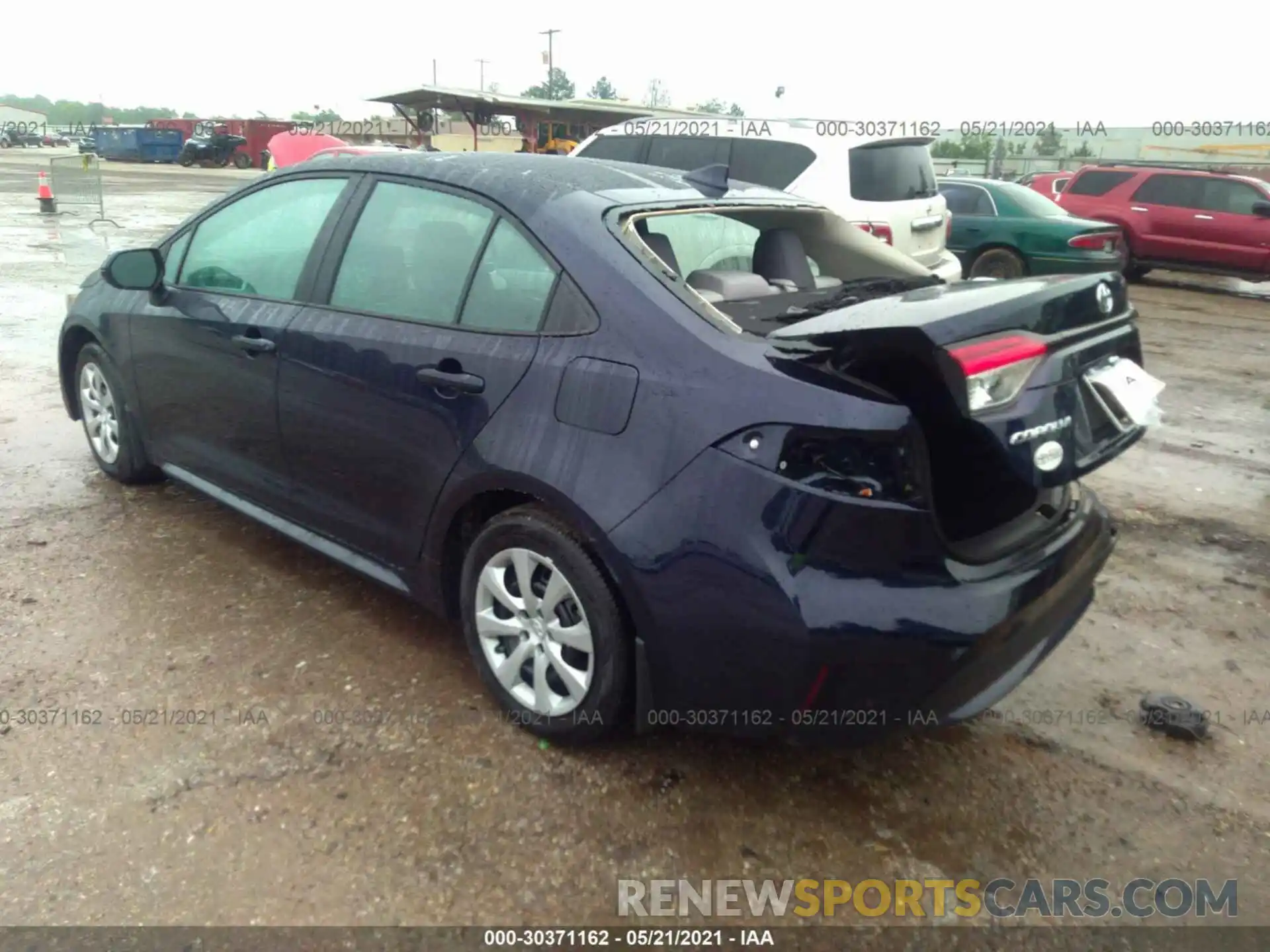 3 Photograph of a damaged car 5YFEPMAE0MP226196 TOYOTA COROLLA 2021