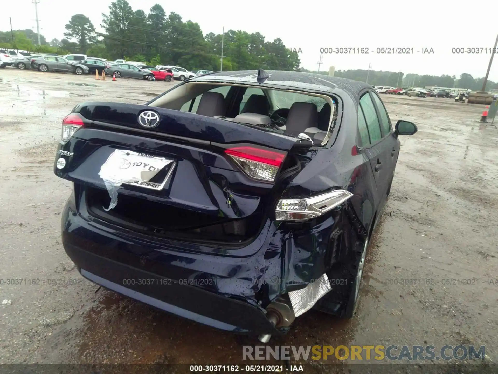 6 Photograph of a damaged car 5YFEPMAE0MP226196 TOYOTA COROLLA 2021