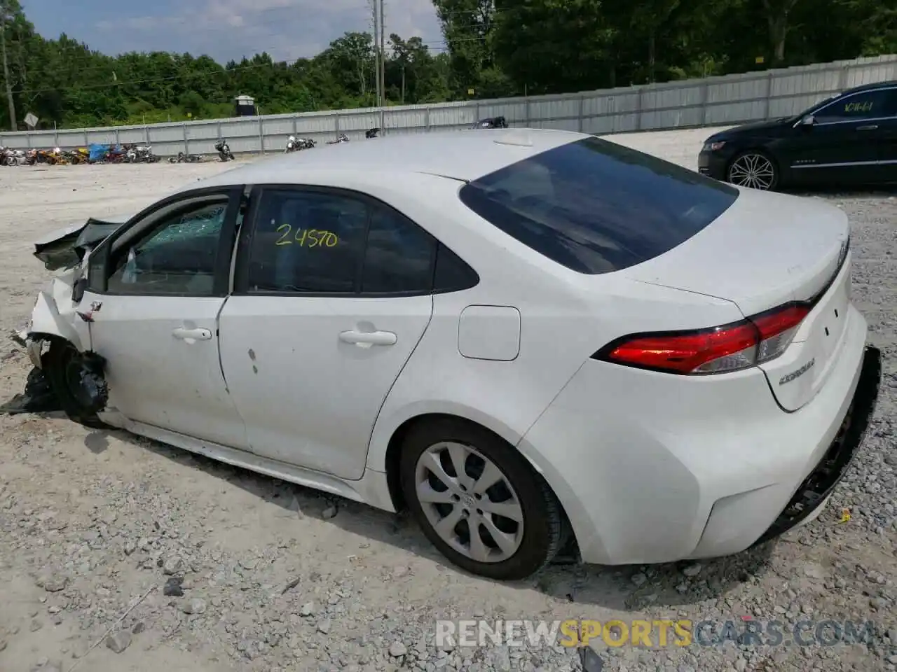 3 Photograph of a damaged car 5YFEPMAE0MP226974 TOYOTA COROLLA 2021