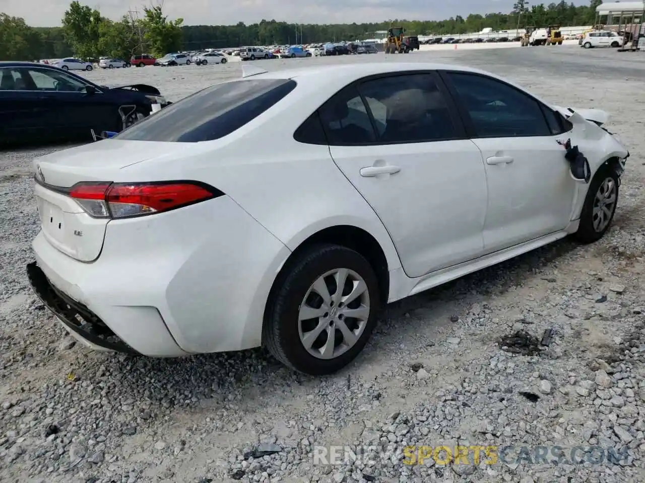 4 Photograph of a damaged car 5YFEPMAE0MP226974 TOYOTA COROLLA 2021