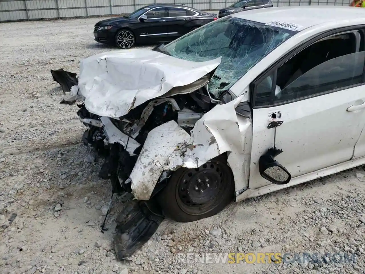 9 Photograph of a damaged car 5YFEPMAE0MP226974 TOYOTA COROLLA 2021