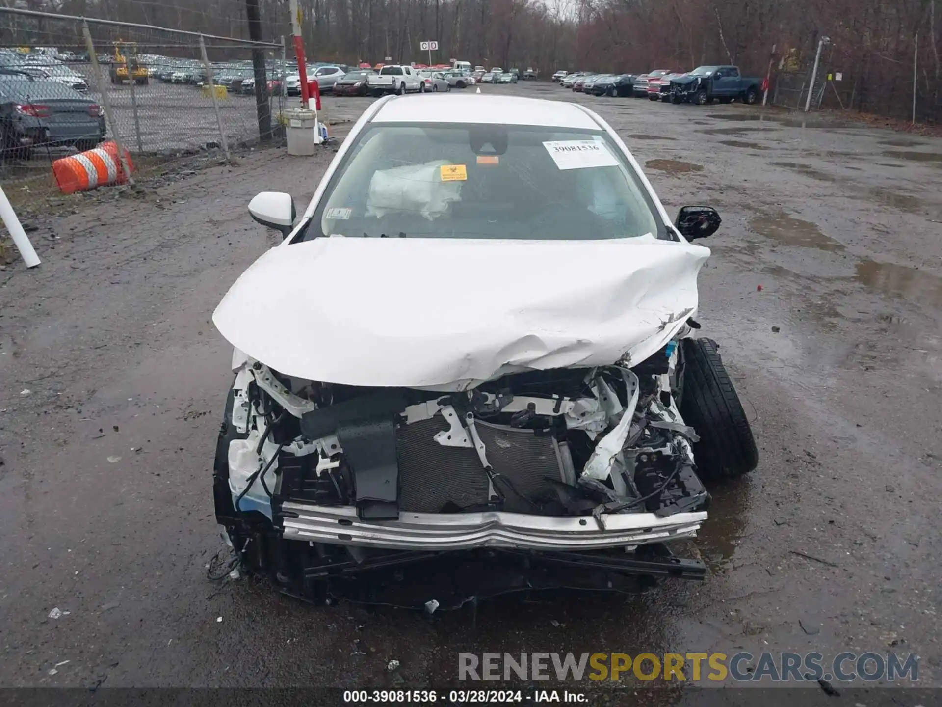 11 Photograph of a damaged car 5YFEPMAE0MP227414 TOYOTA COROLLA 2021