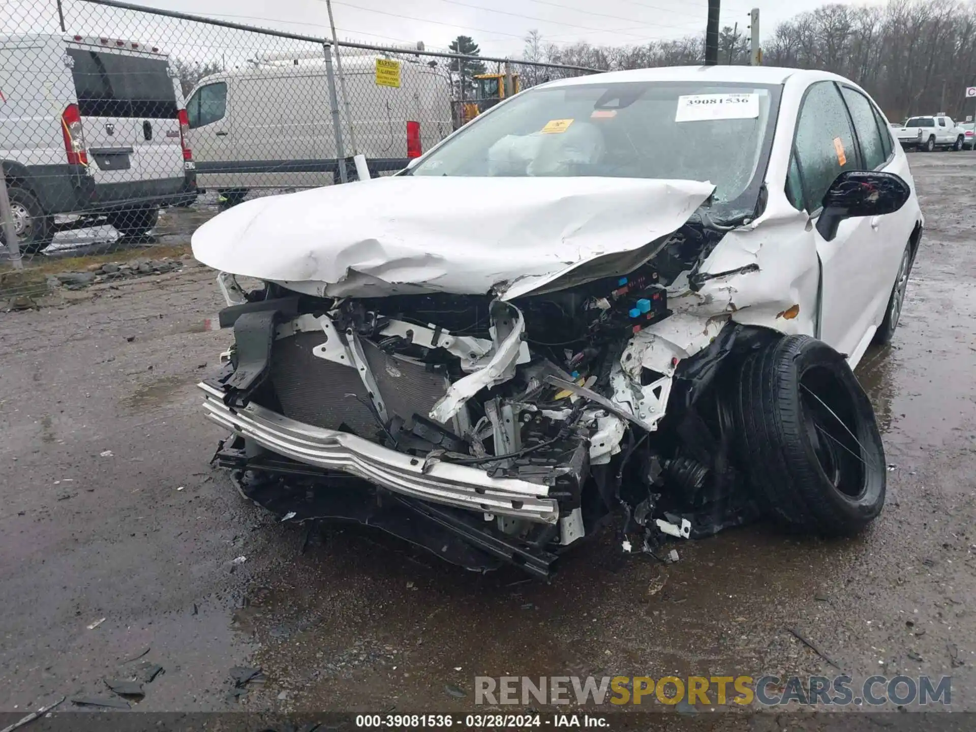 6 Photograph of a damaged car 5YFEPMAE0MP227414 TOYOTA COROLLA 2021