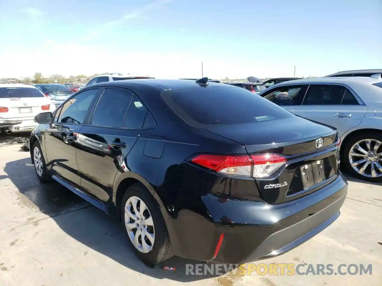 3 Photograph of a damaged car 5YFEPMAE0MP227431 TOYOTA COROLLA 2021