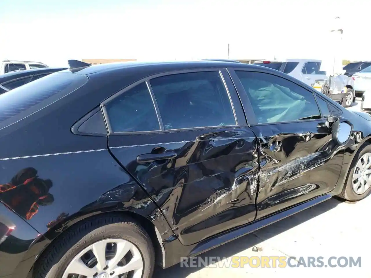 9 Photograph of a damaged car 5YFEPMAE0MP227431 TOYOTA COROLLA 2021