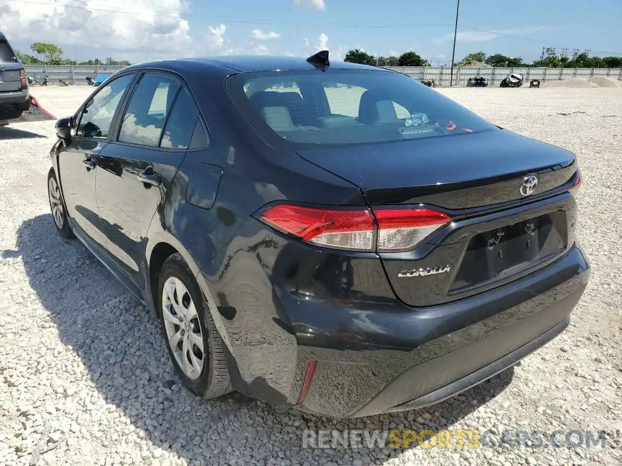 3 Photograph of a damaged car 5YFEPMAE0MP228174 TOYOTA COROLLA 2021