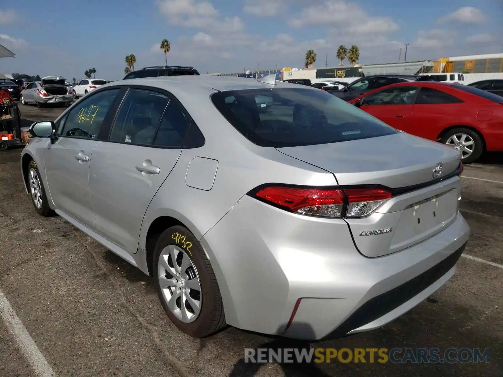 3 Photograph of a damaged car 5YFEPMAE0MP228711 TOYOTA COROLLA 2021