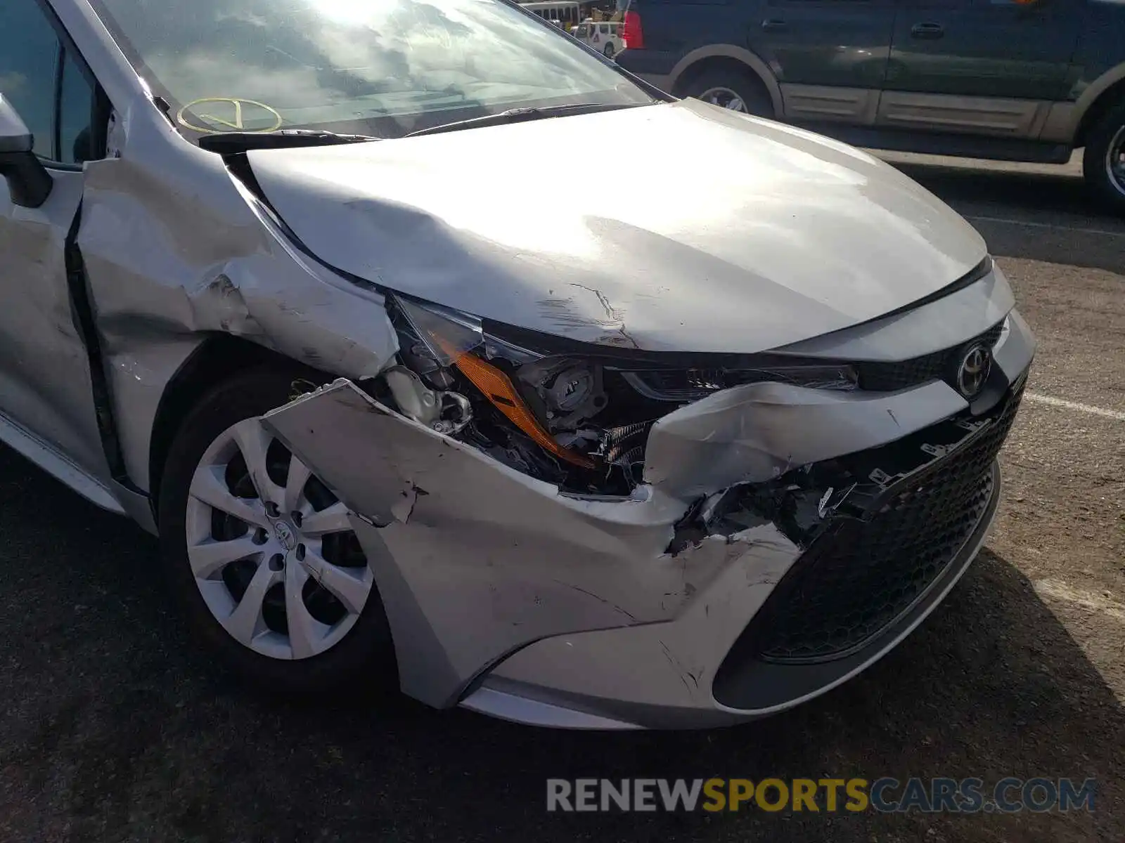 9 Photograph of a damaged car 5YFEPMAE0MP228711 TOYOTA COROLLA 2021