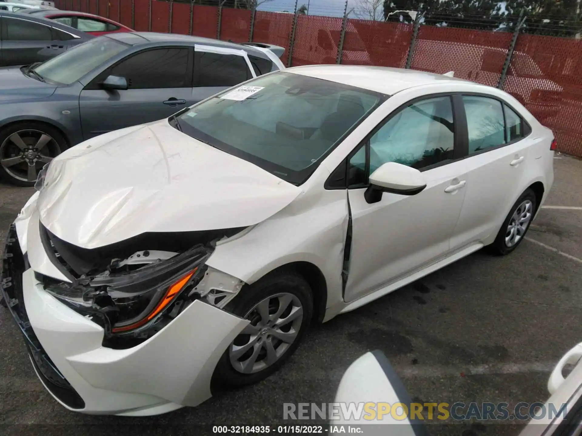 2 Photograph of a damaged car 5YFEPMAE0MP229146 TOYOTA COROLLA 2021