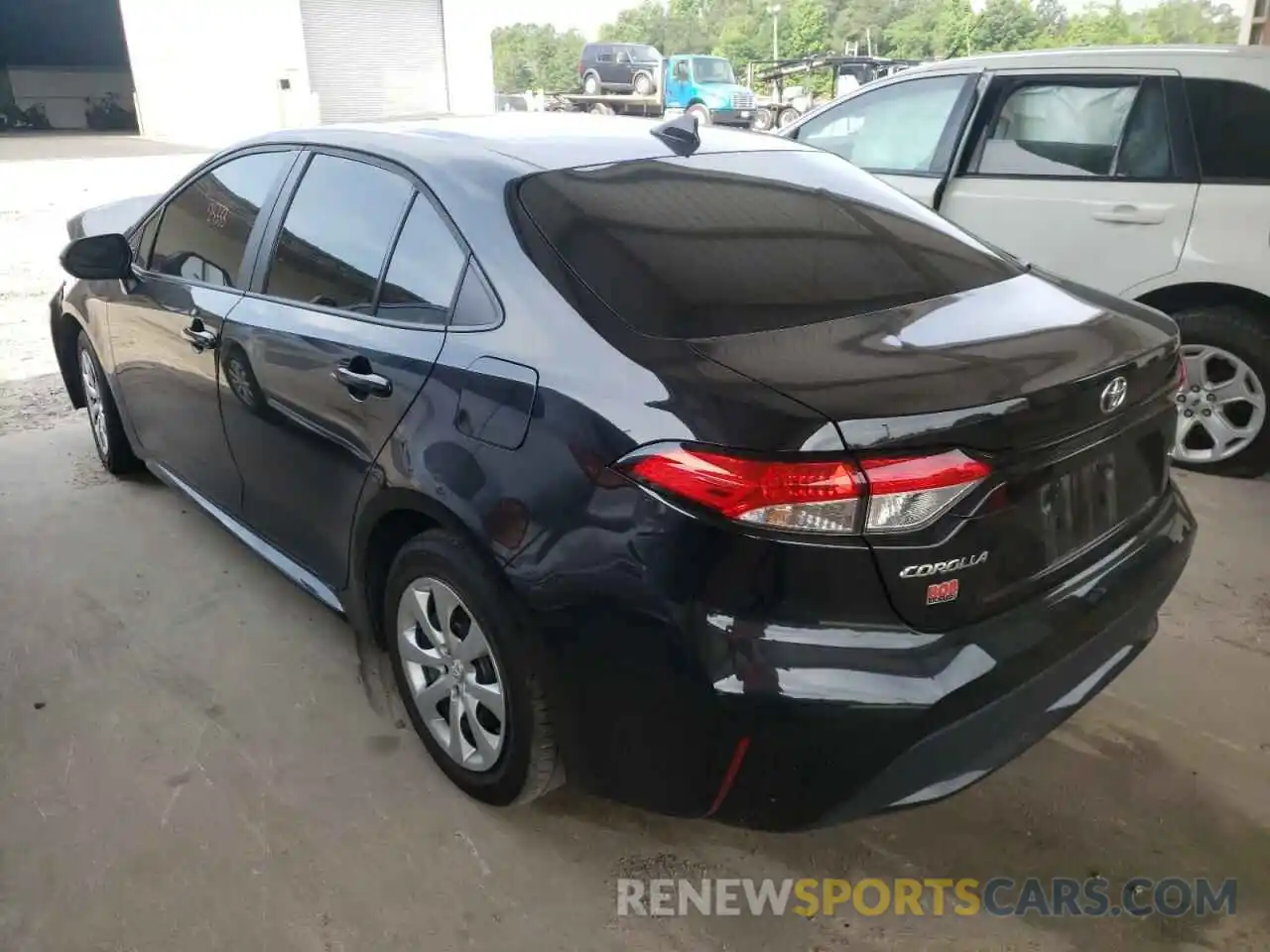 3 Photograph of a damaged car 5YFEPMAE0MP229924 TOYOTA COROLLA 2021