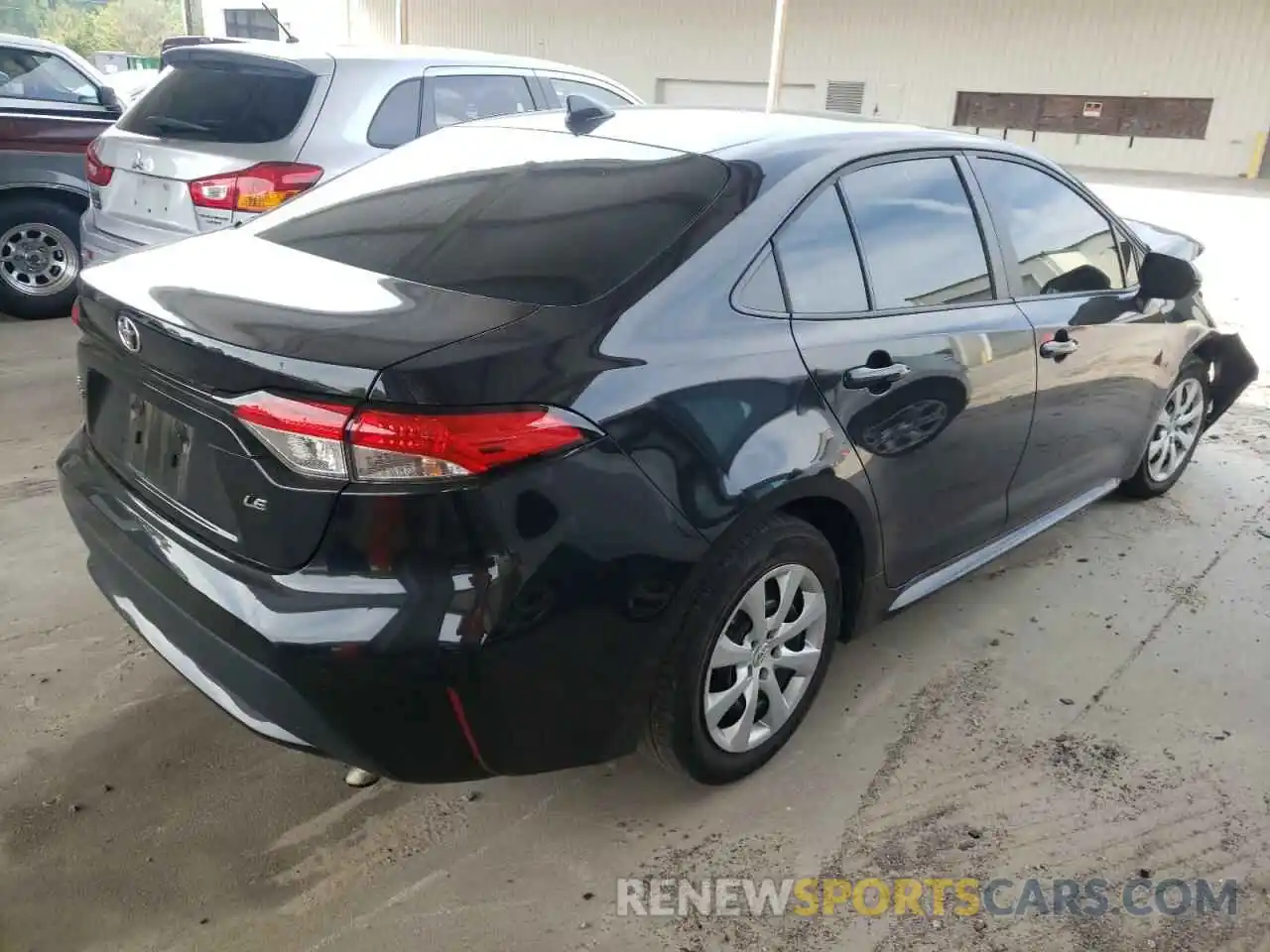 4 Photograph of a damaged car 5YFEPMAE0MP229924 TOYOTA COROLLA 2021