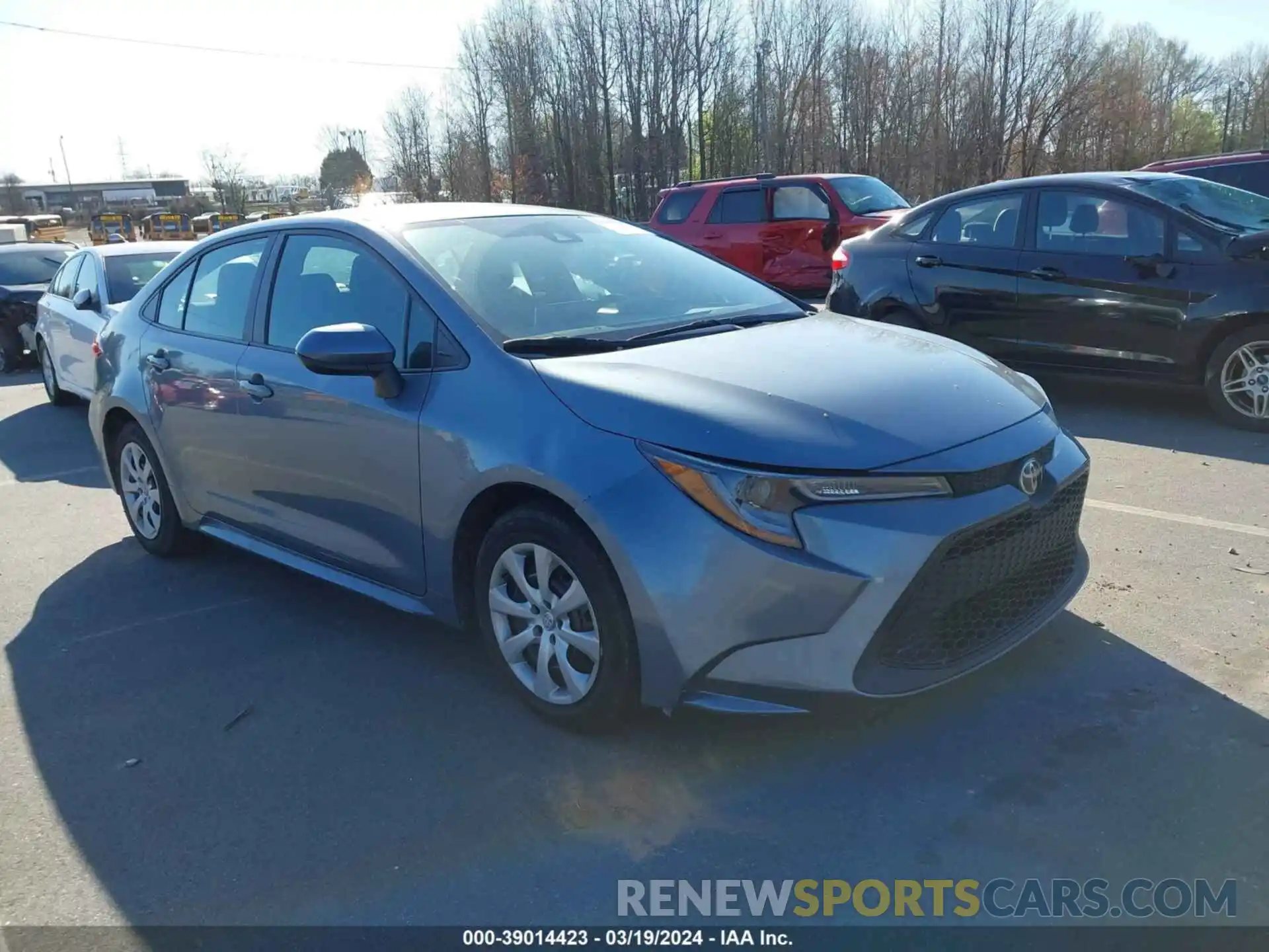 1 Photograph of a damaged car 5YFEPMAE0MP230314 TOYOTA COROLLA 2021