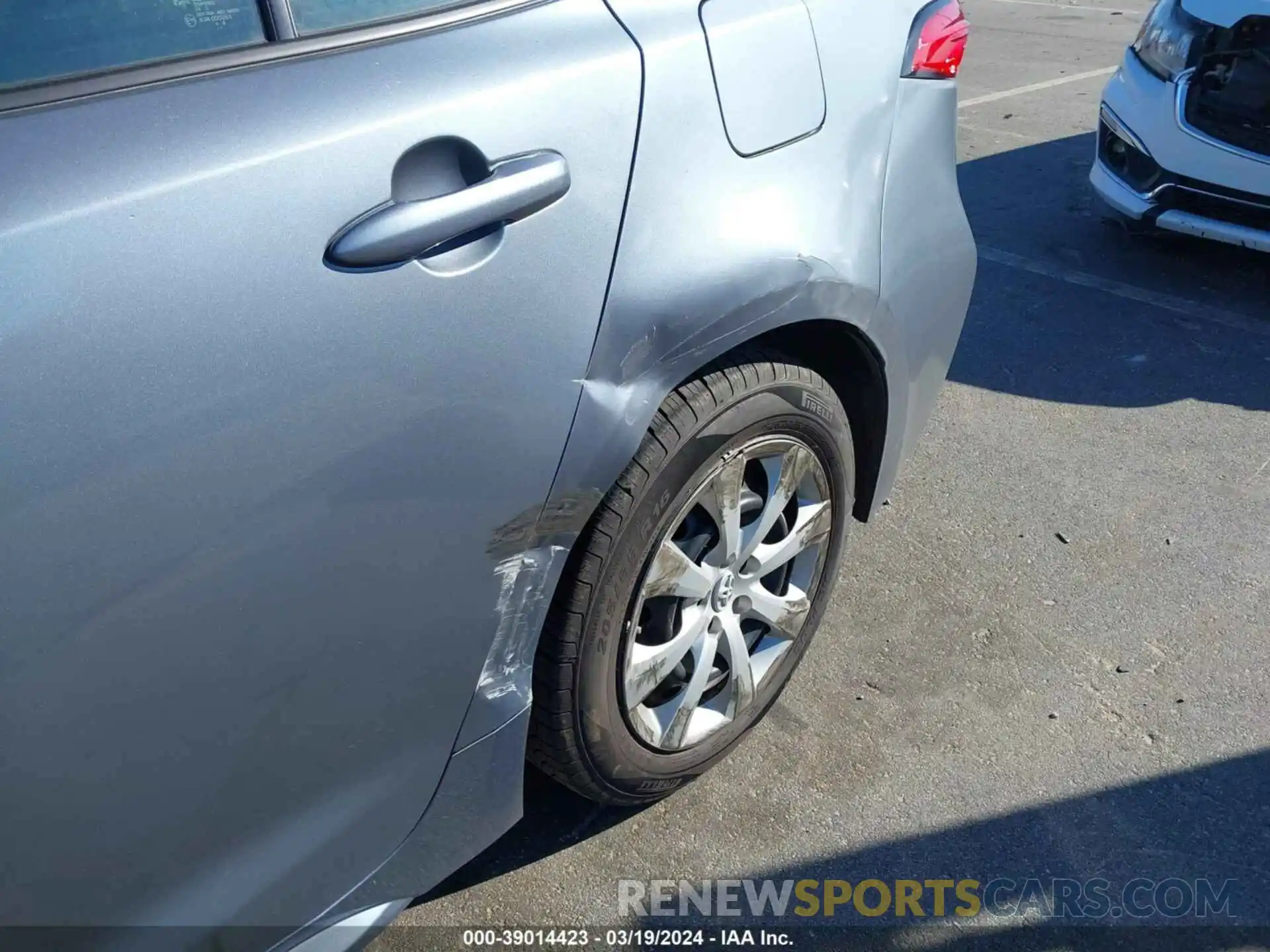 17 Photograph of a damaged car 5YFEPMAE0MP230314 TOYOTA COROLLA 2021