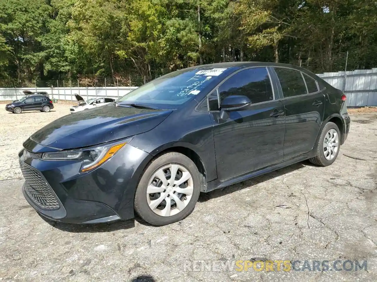 1 Photograph of a damaged car 5YFEPMAE0MP231740 TOYOTA COROLLA 2021