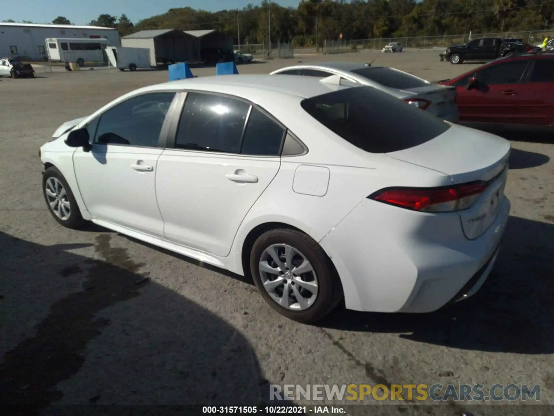 3 Photograph of a damaged car 5YFEPMAE0MP232080 TOYOTA COROLLA 2021