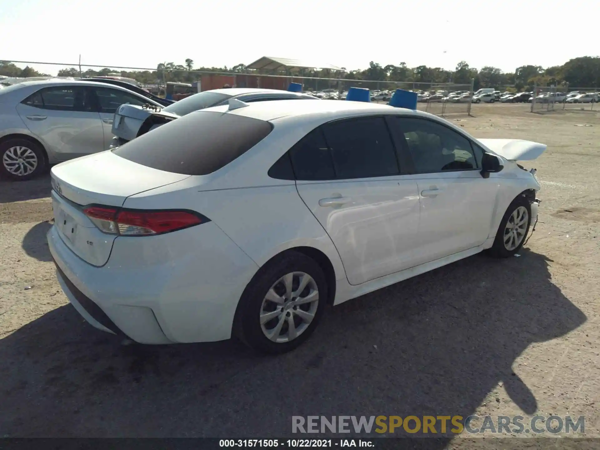 4 Photograph of a damaged car 5YFEPMAE0MP232080 TOYOTA COROLLA 2021