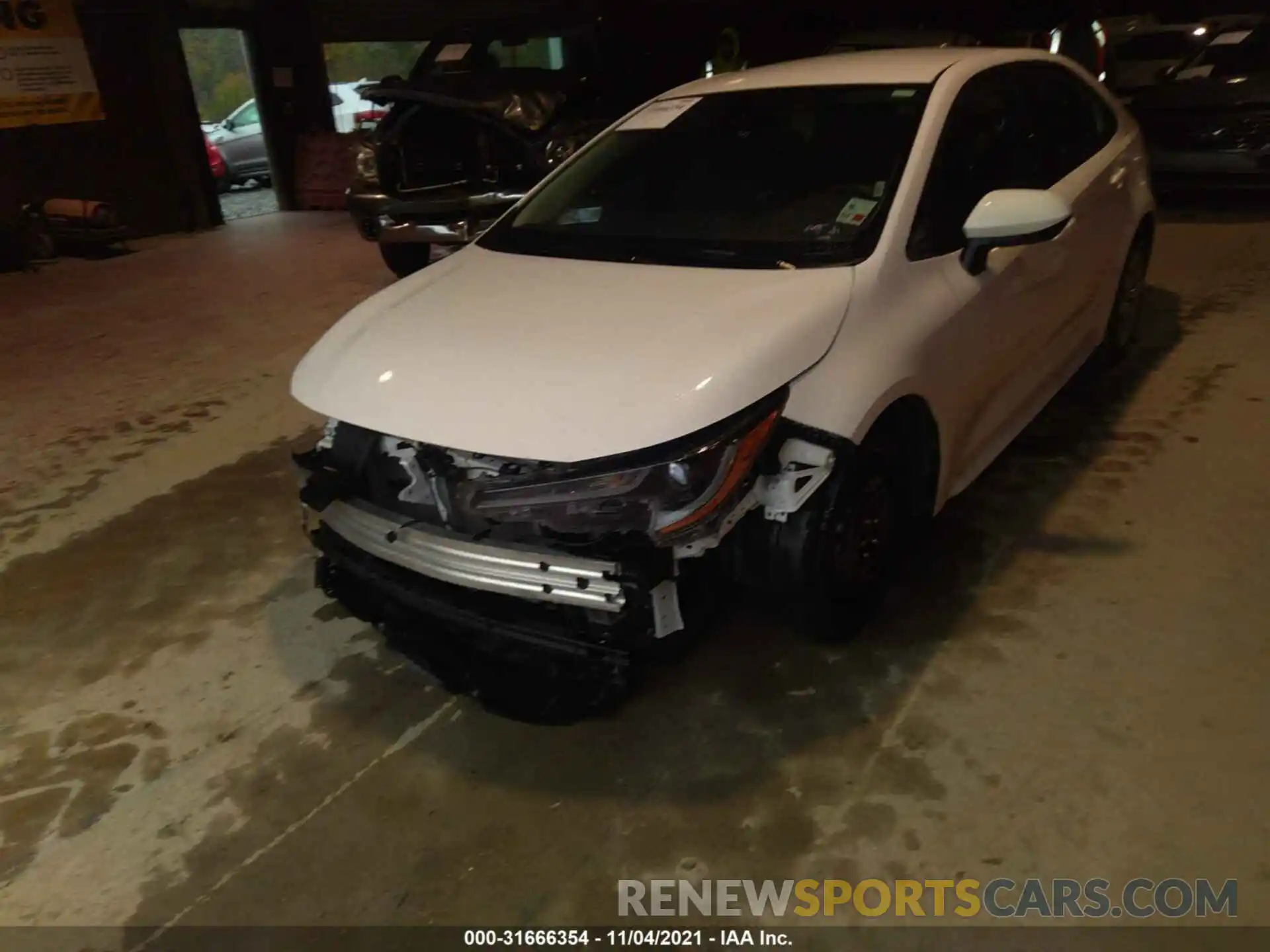 6 Photograph of a damaged car 5YFEPMAE0MP232323 TOYOTA COROLLA 2021