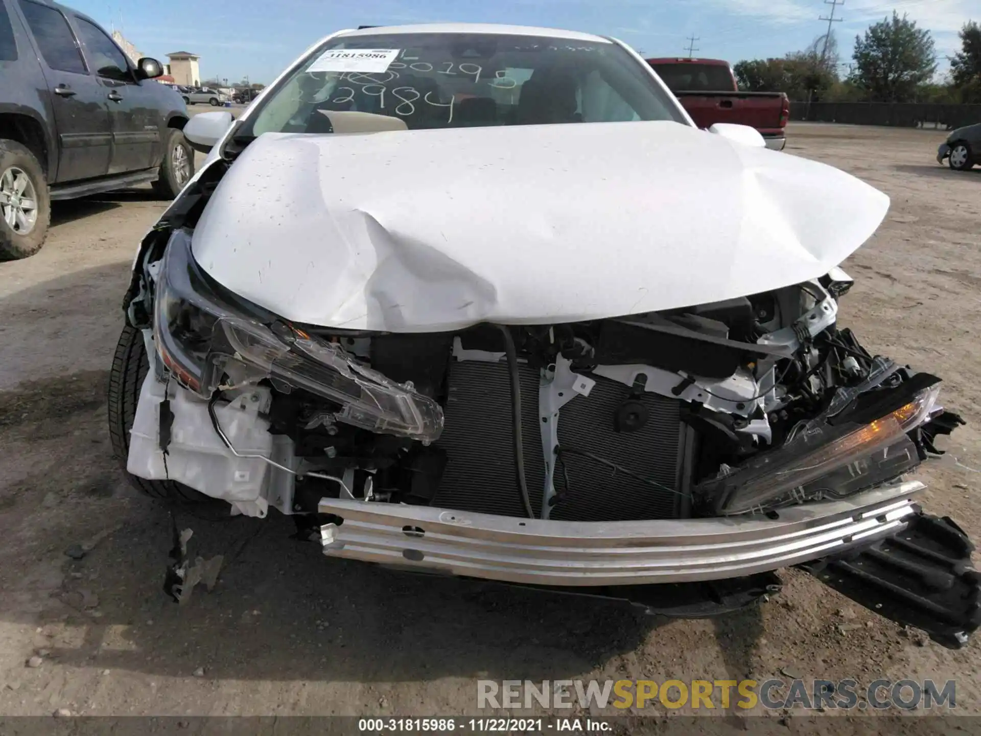 6 Photograph of a damaged car 5YFEPMAE0MP232984 TOYOTA COROLLA 2021