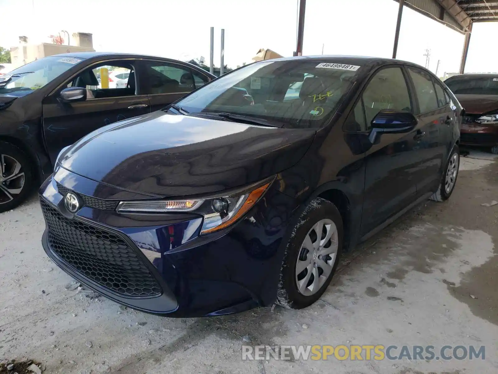 2 Photograph of a damaged car 5YFEPMAE0MP234959 TOYOTA COROLLA 2021