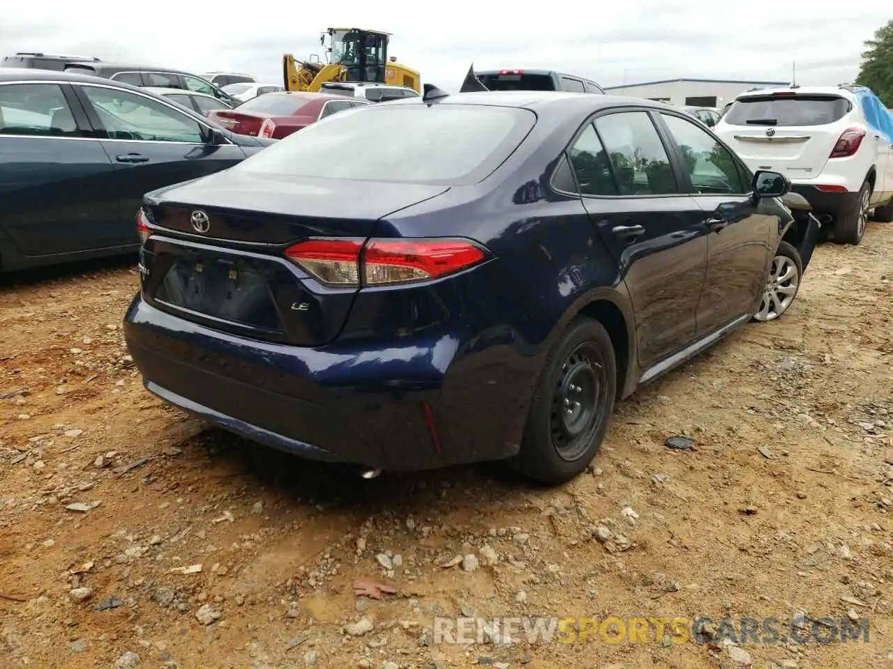 4 Photograph of a damaged car 5YFEPMAE0MP235867 TOYOTA COROLLA 2021