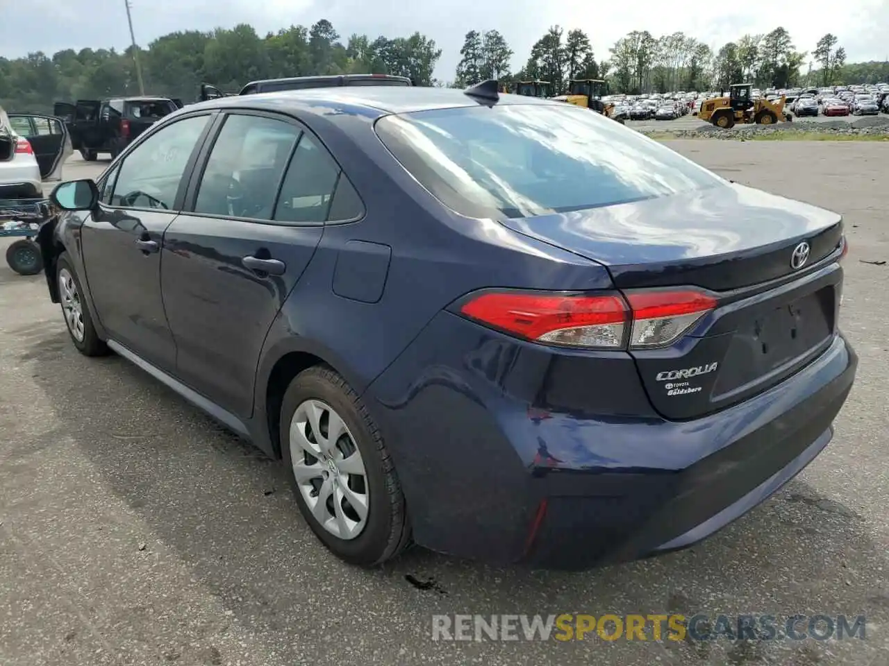 3 Photograph of a damaged car 5YFEPMAE0MP236761 TOYOTA COROLLA 2021