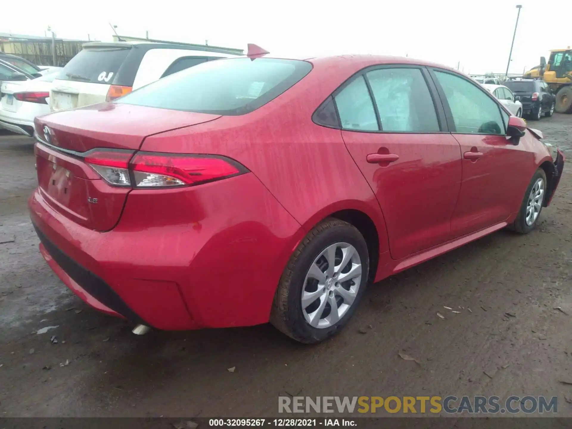 4 Photograph of a damaged car 5YFEPMAE0MP237943 TOYOTA COROLLA 2021