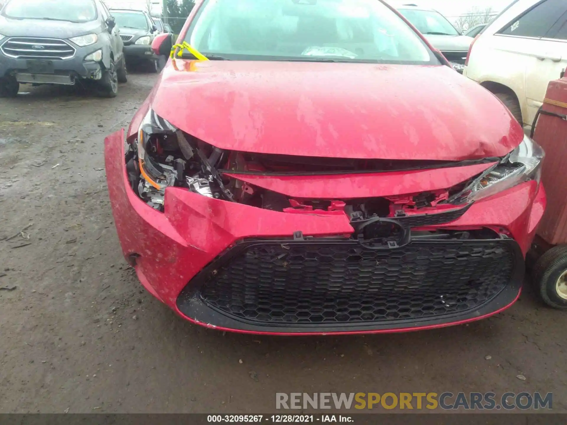 6 Photograph of a damaged car 5YFEPMAE0MP237943 TOYOTA COROLLA 2021