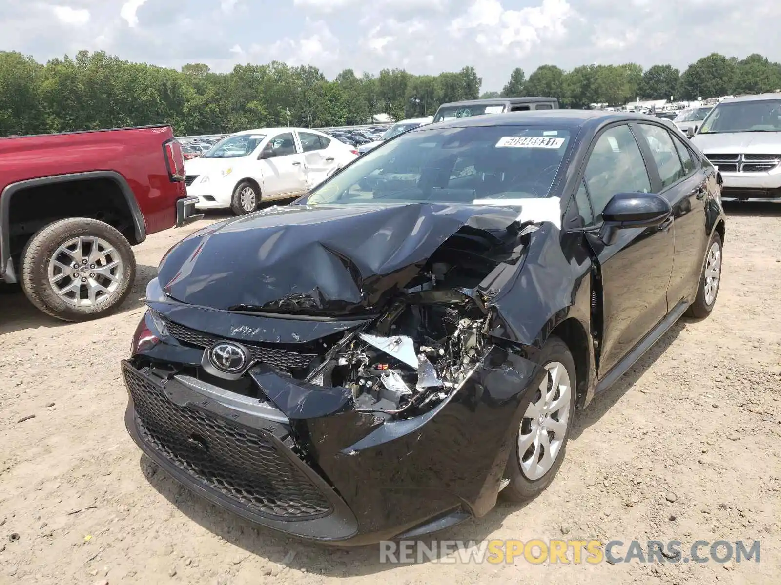 2 Photograph of a damaged car 5YFEPMAE0MP238221 TOYOTA COROLLA 2021