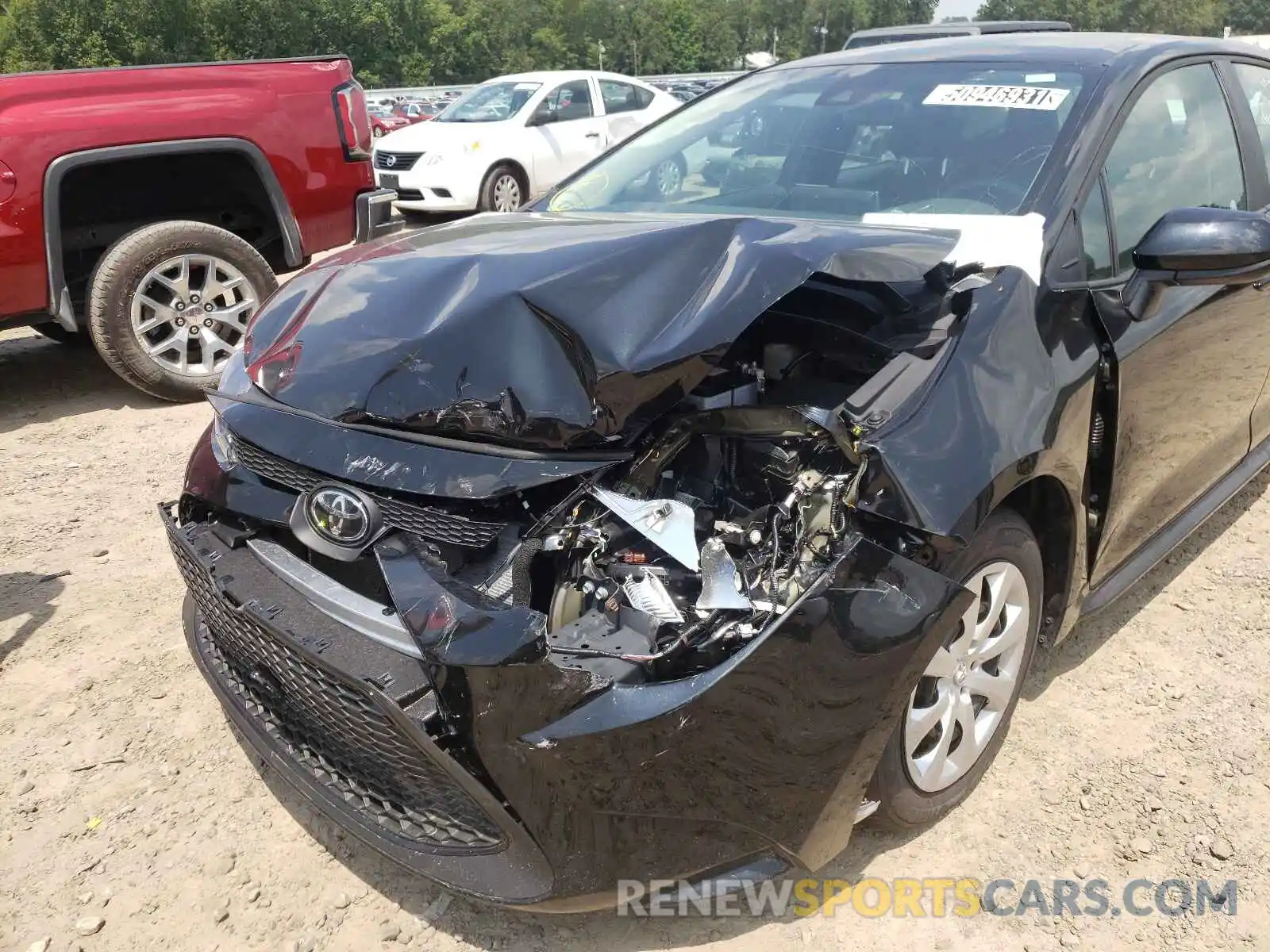 9 Photograph of a damaged car 5YFEPMAE0MP238221 TOYOTA COROLLA 2021