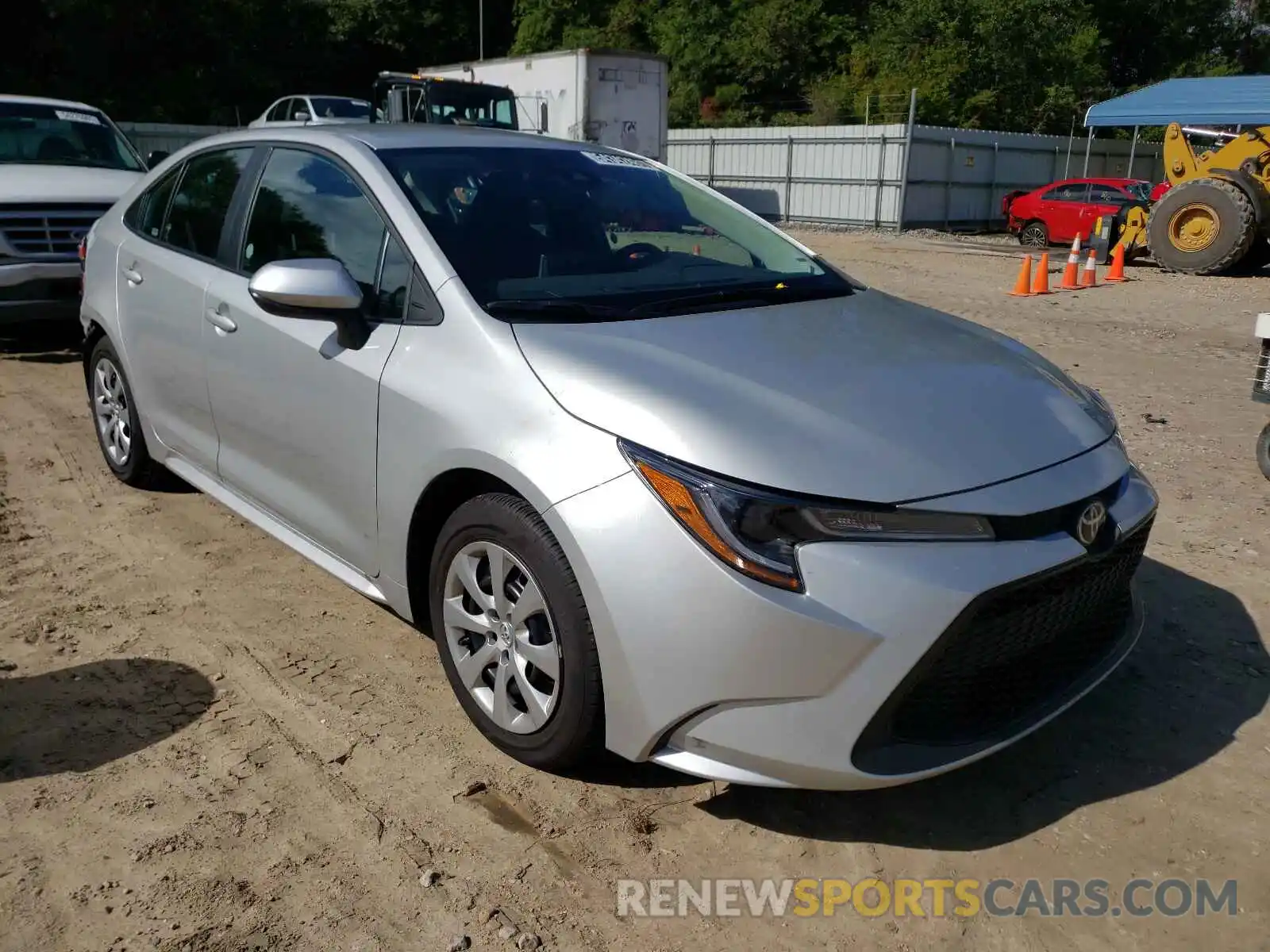 1 Photograph of a damaged car 5YFEPMAE0MP238235 TOYOTA COROLLA 2021