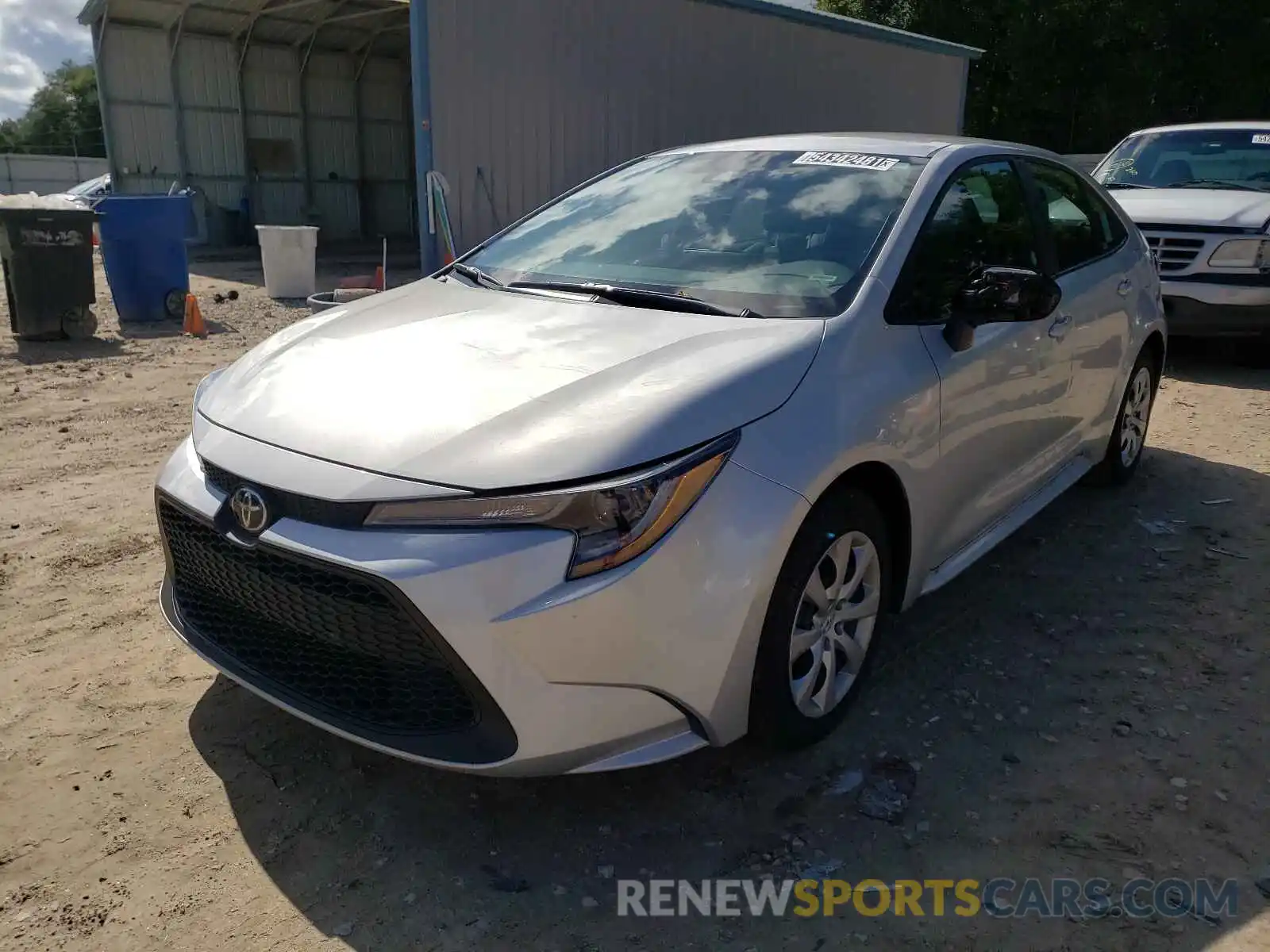 2 Photograph of a damaged car 5YFEPMAE0MP238235 TOYOTA COROLLA 2021