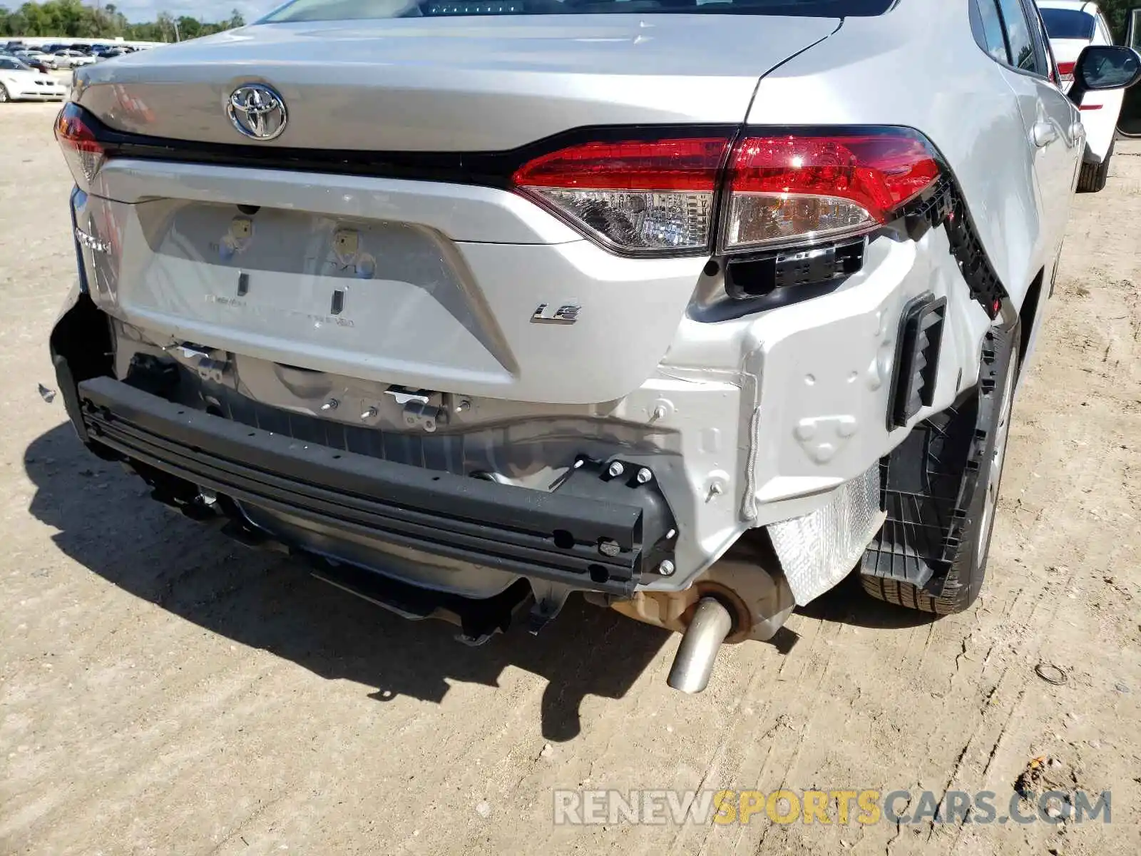 9 Photograph of a damaged car 5YFEPMAE0MP238235 TOYOTA COROLLA 2021