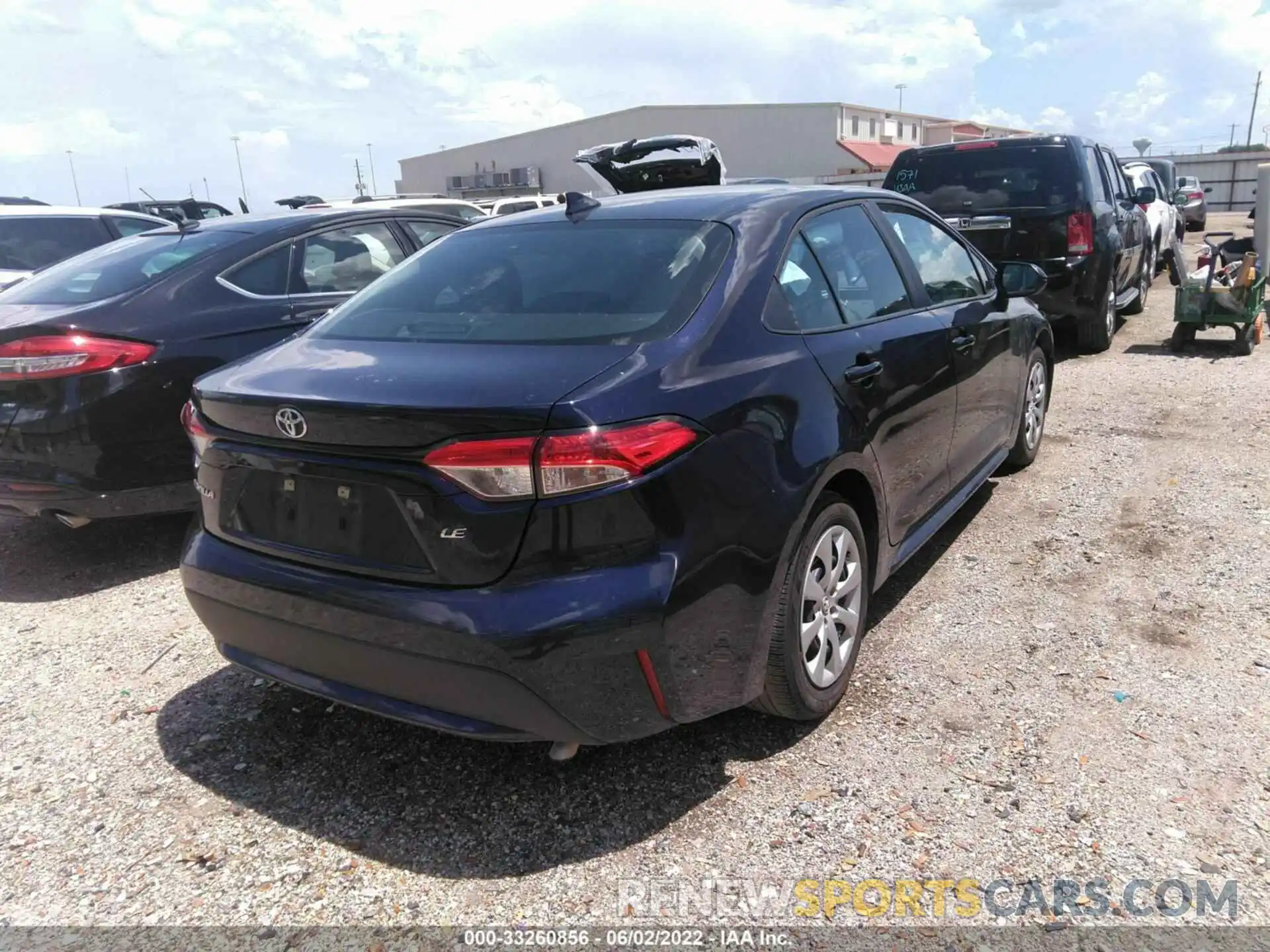 4 Photograph of a damaged car 5YFEPMAE0MP238624 TOYOTA COROLLA 2021