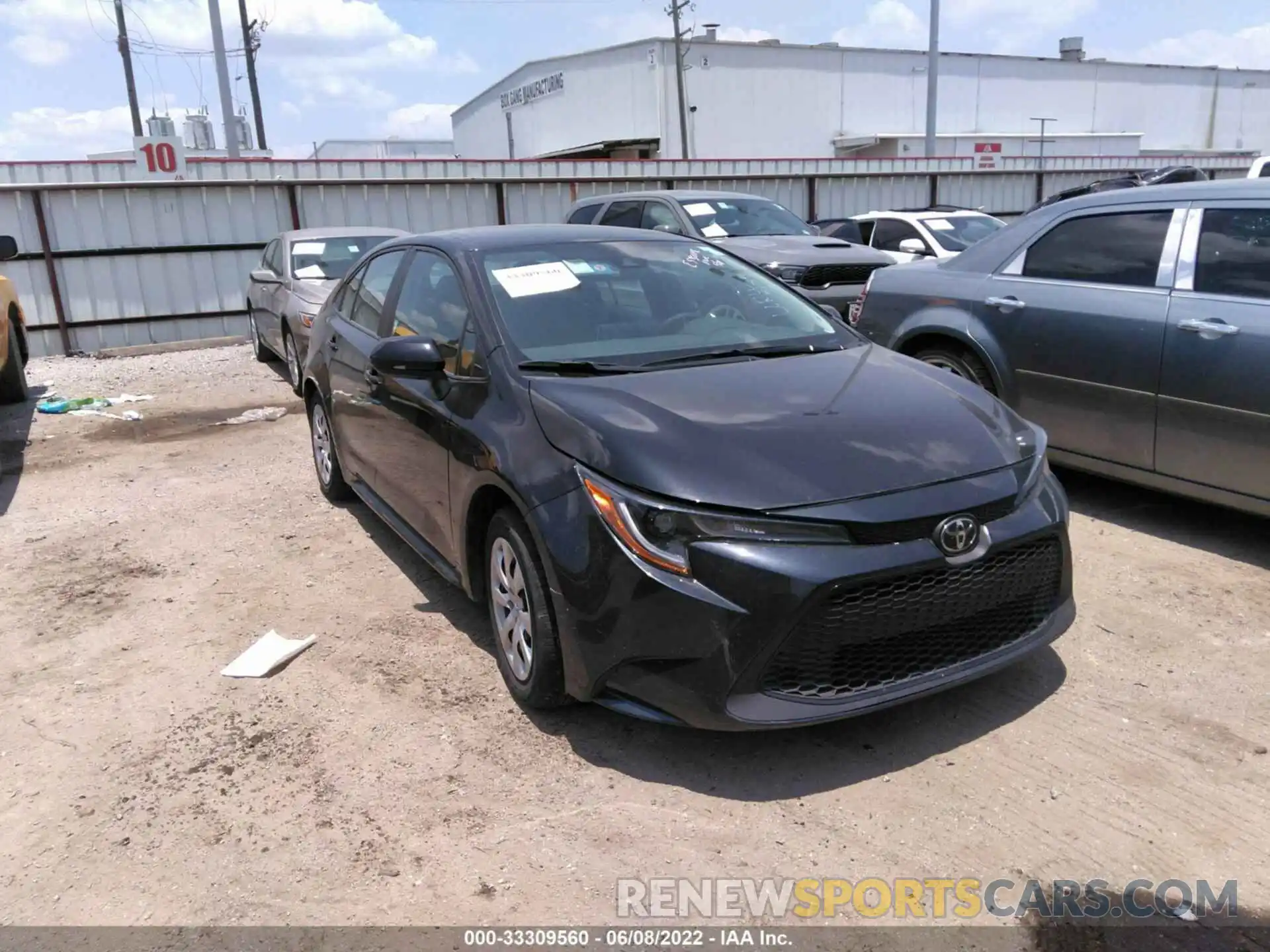 1 Photograph of a damaged car 5YFEPMAE0MP240373 TOYOTA COROLLA 2021