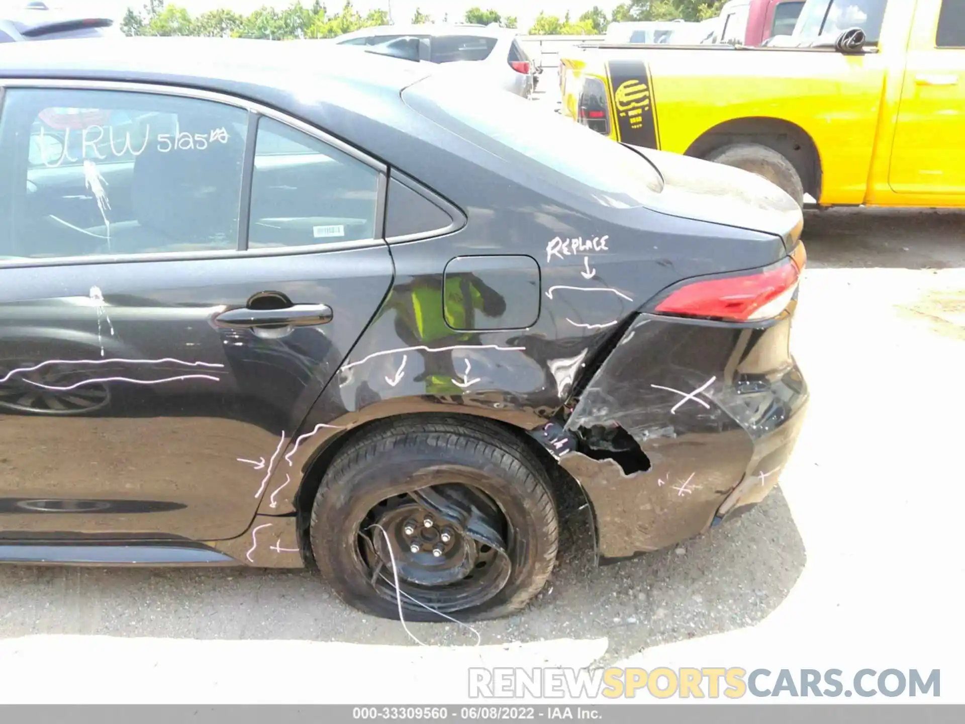 6 Photograph of a damaged car 5YFEPMAE0MP240373 TOYOTA COROLLA 2021